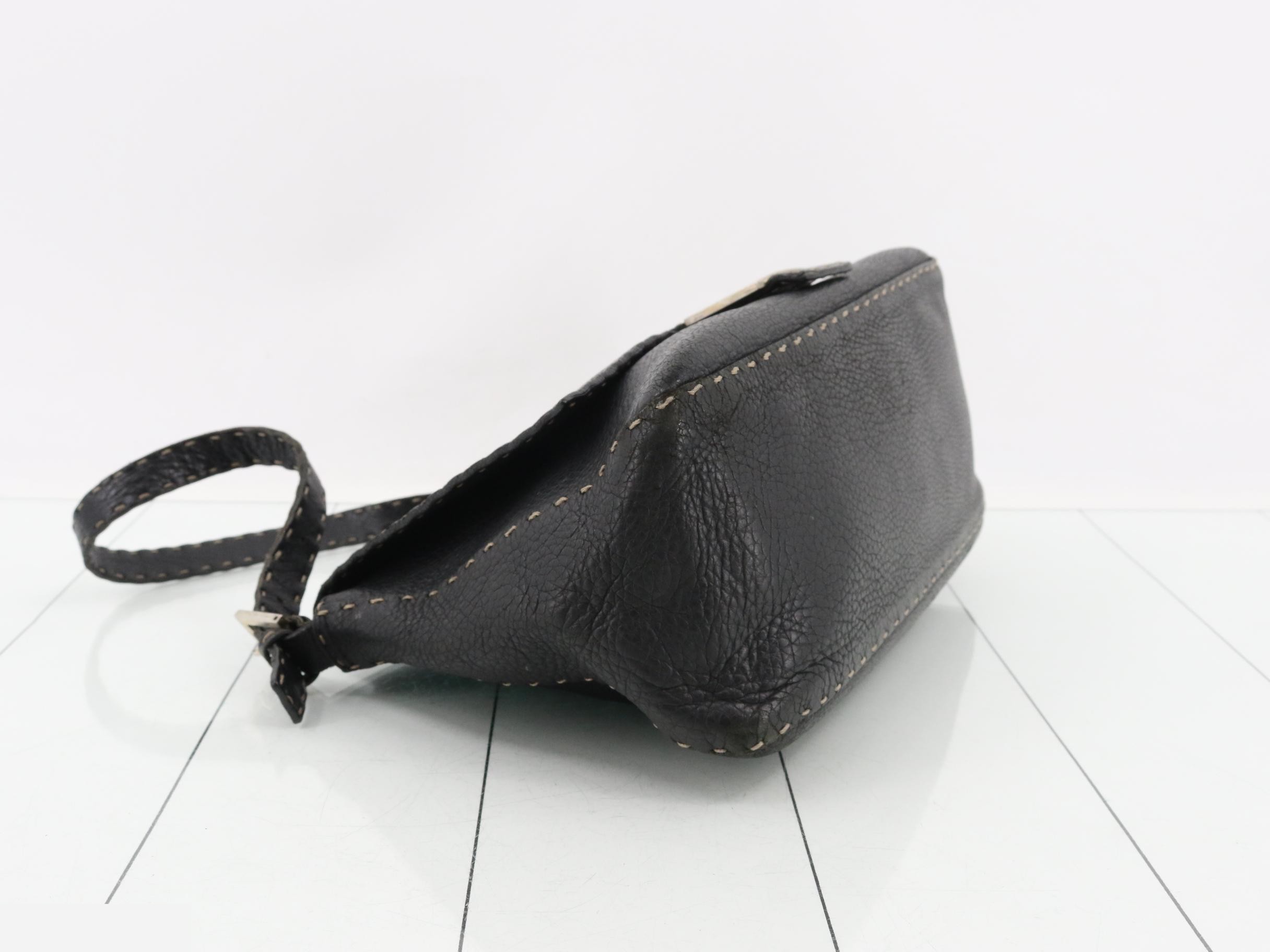 Mamma Bucket Leather One-Shoulder Bag — view 5