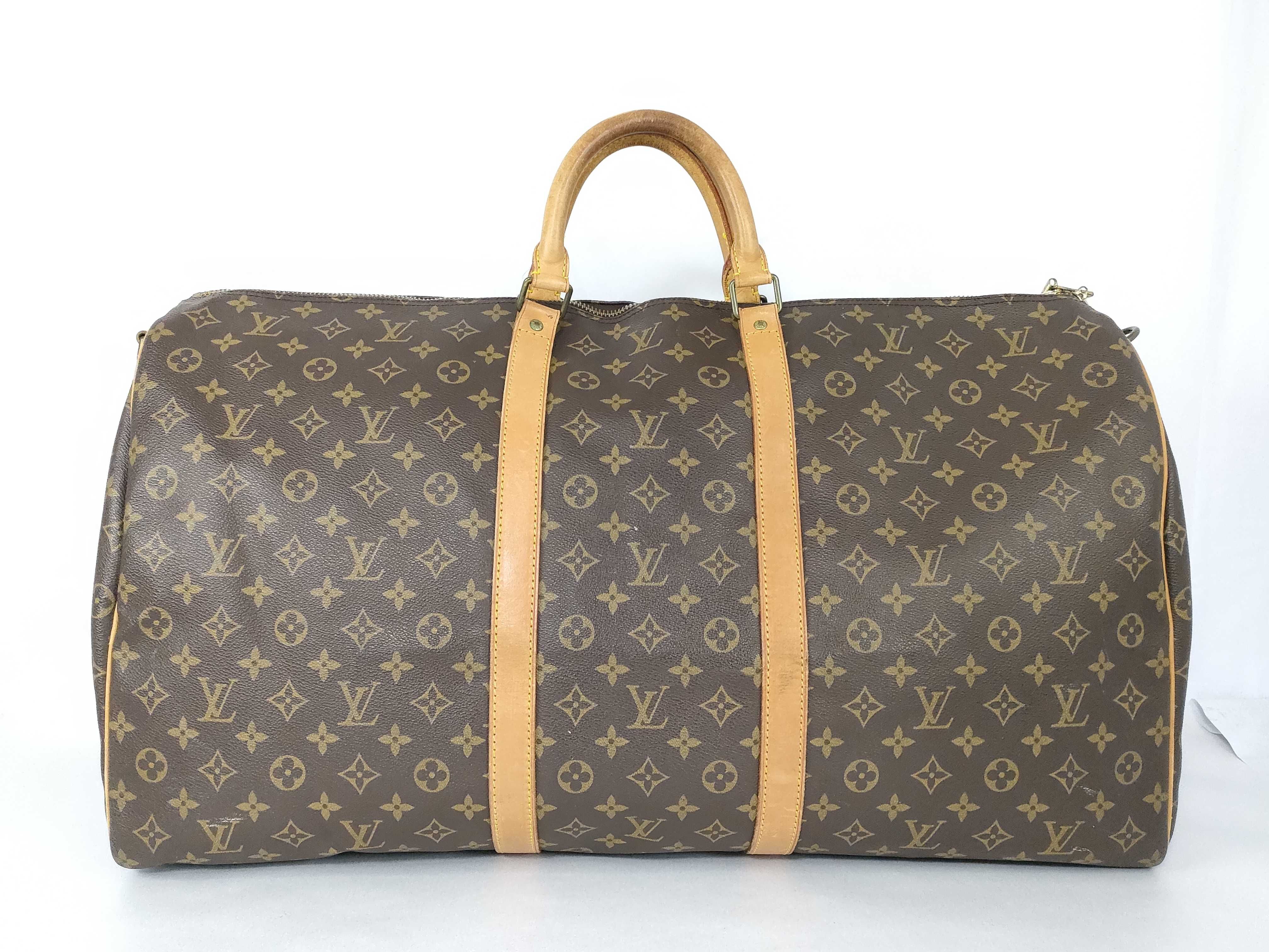 Monogram Vuitton Monogram M41412 Keepall Bandoulière 60 Boston Bag