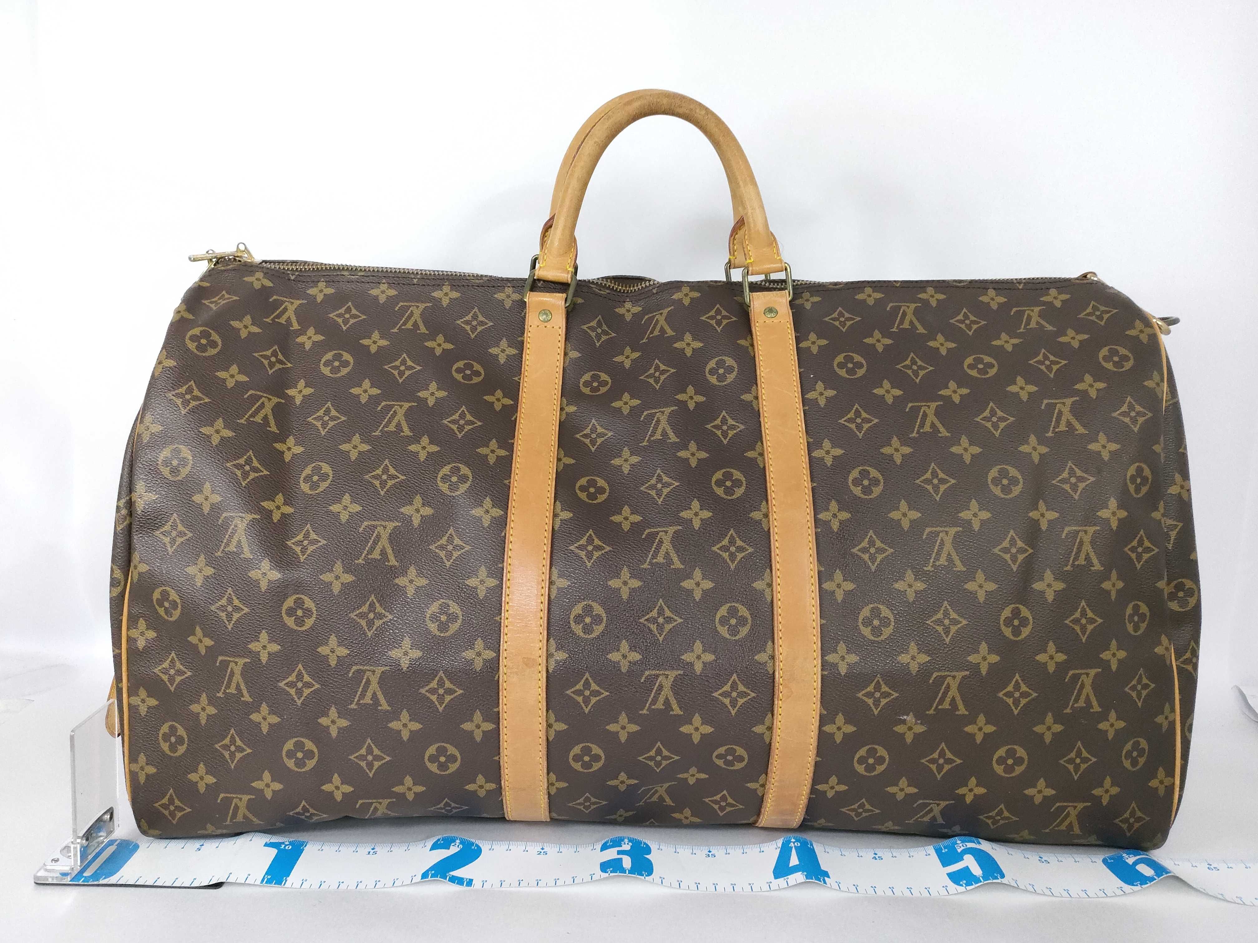 Monogram Vuitton Monogram M41412 Keepall Bandoulière 60 Boston Bag — view 2