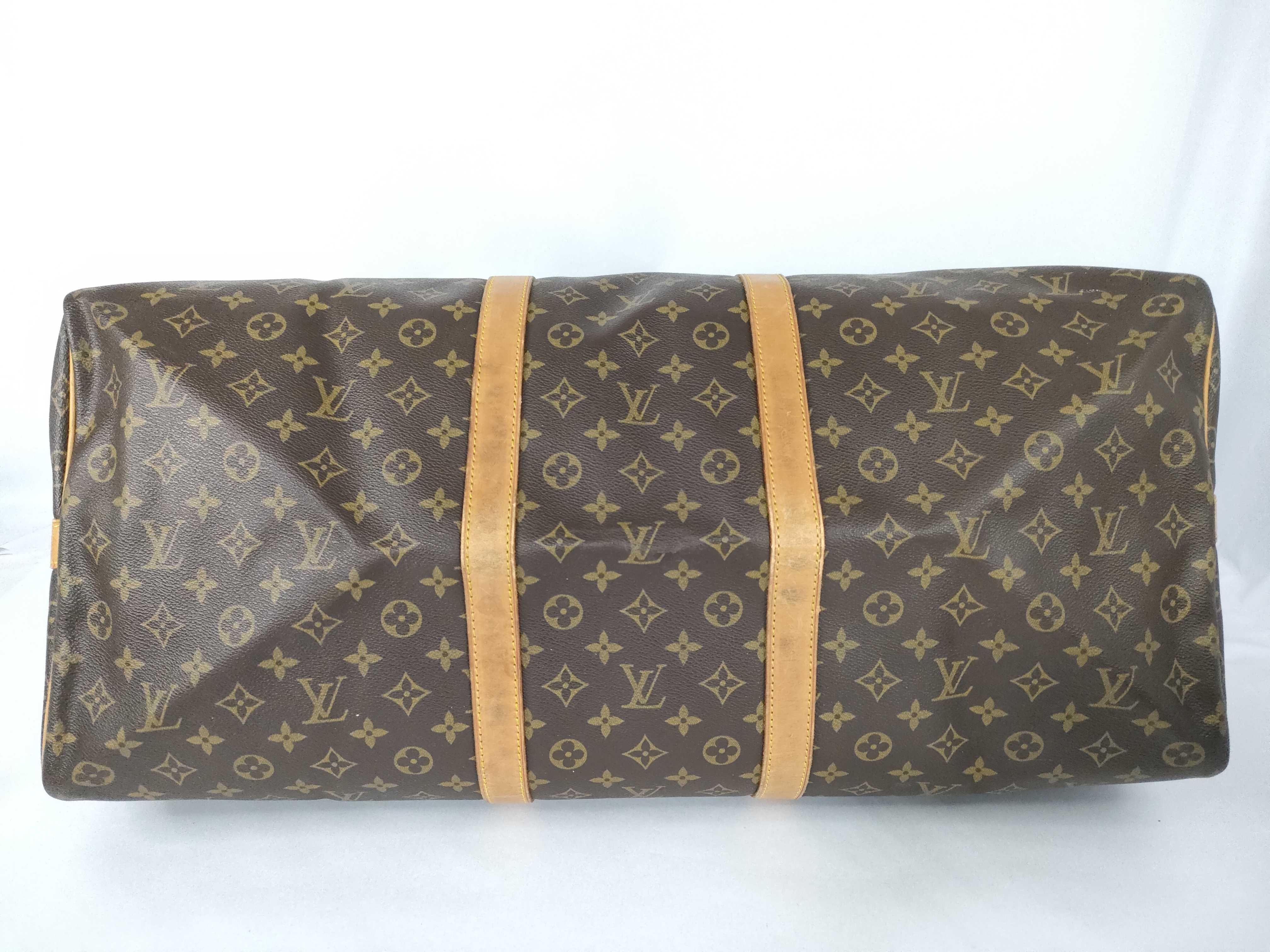 Monogram Vuitton Monogram M41412 Keepall Bandoulière 60 Boston Bag — view 10