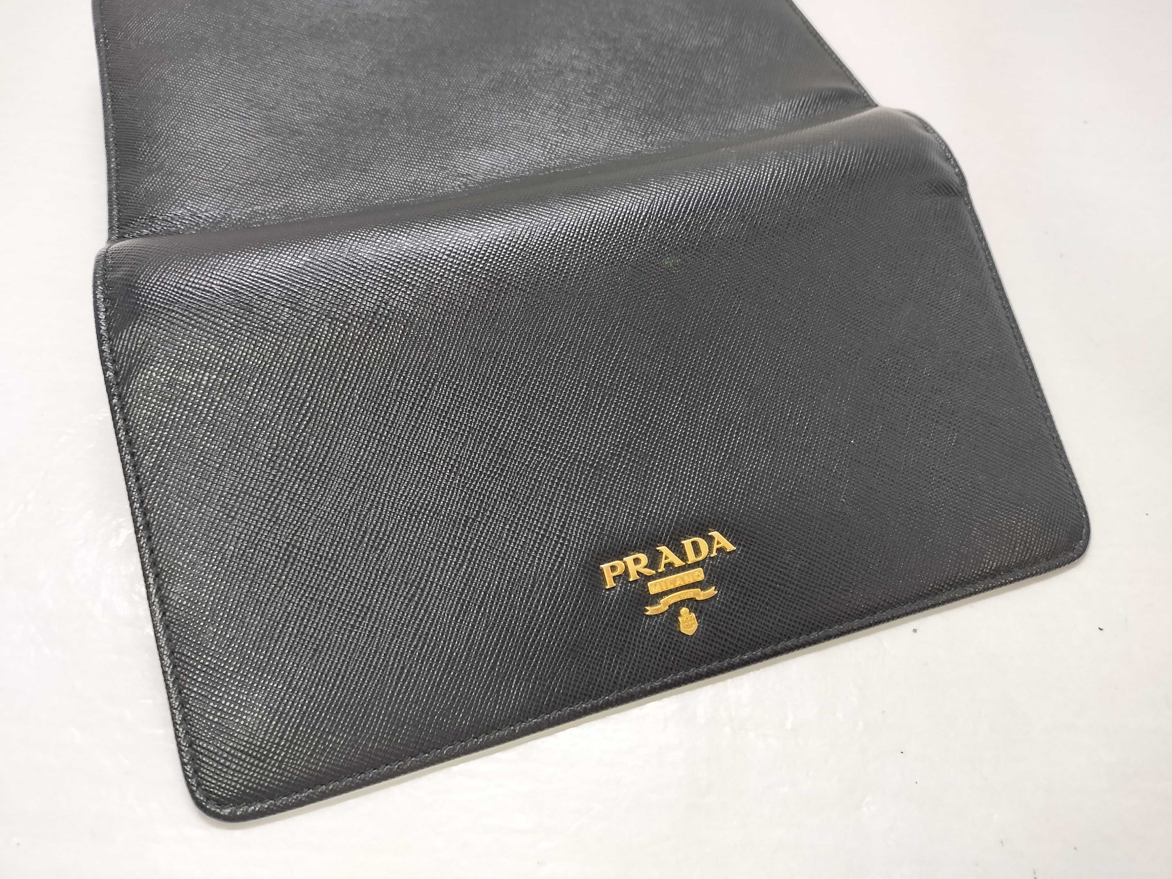 Saffiano Leather Shoulder Wallet Shoulder Bag — view 12