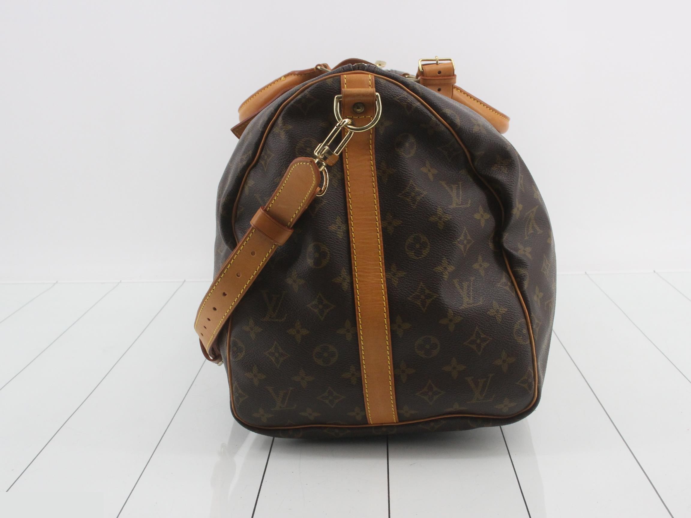 LV Monogram Keepall Bandoulière 55 M41414 — view 3