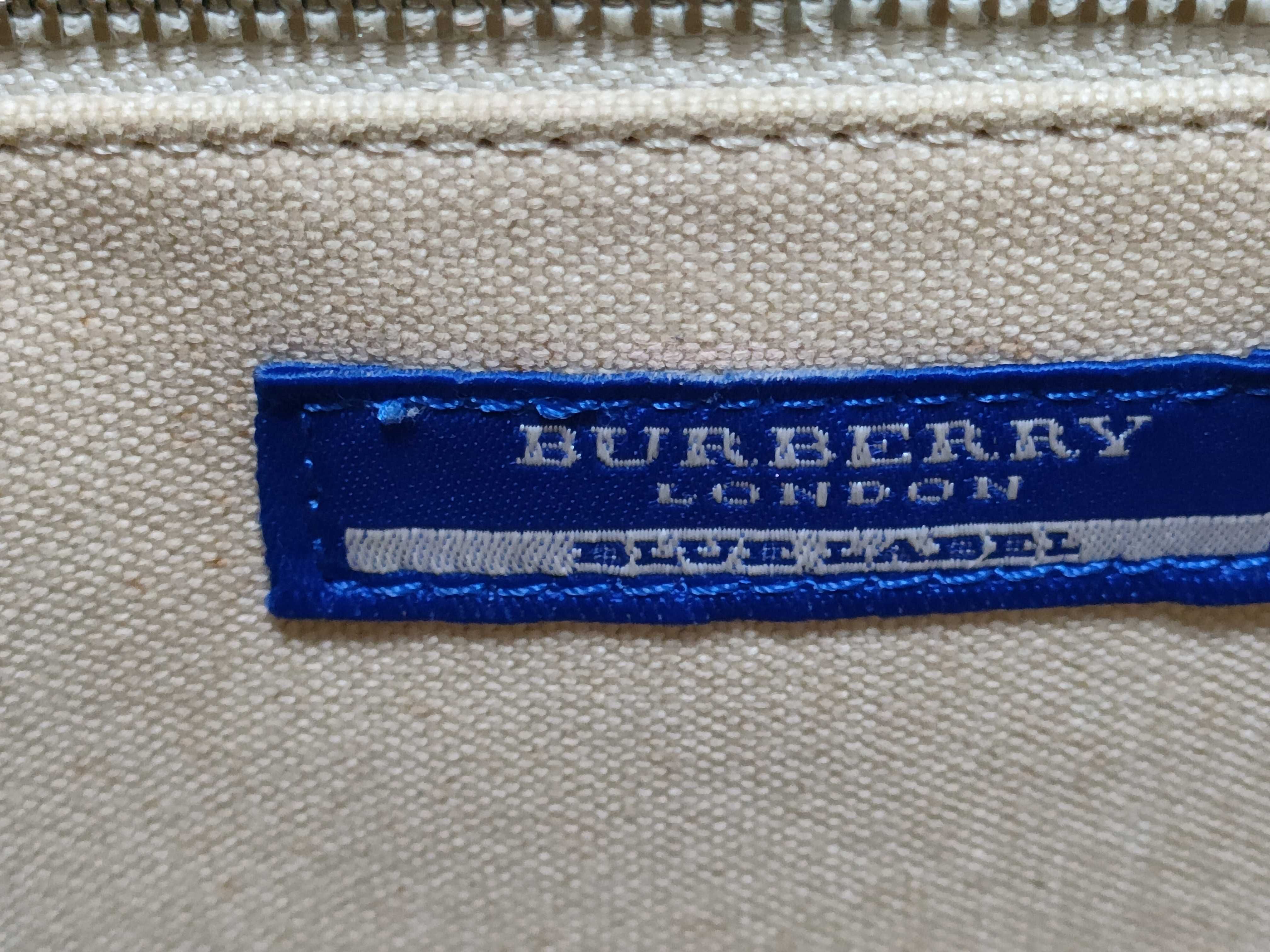 handbag, canvas, beige and orange tote bag — view 12