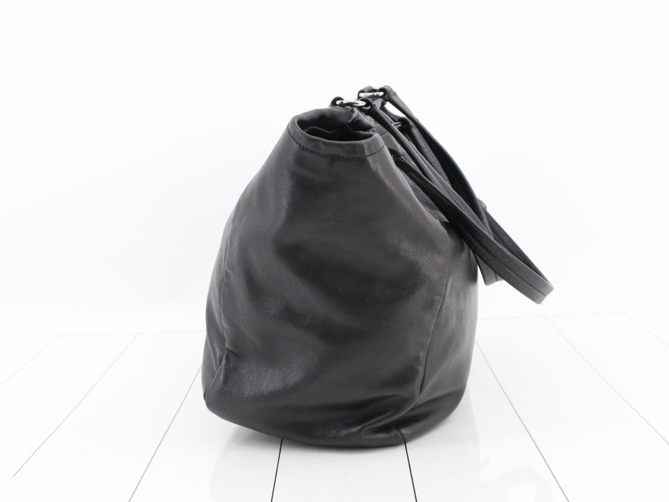 Soft leather tote bag — view 4