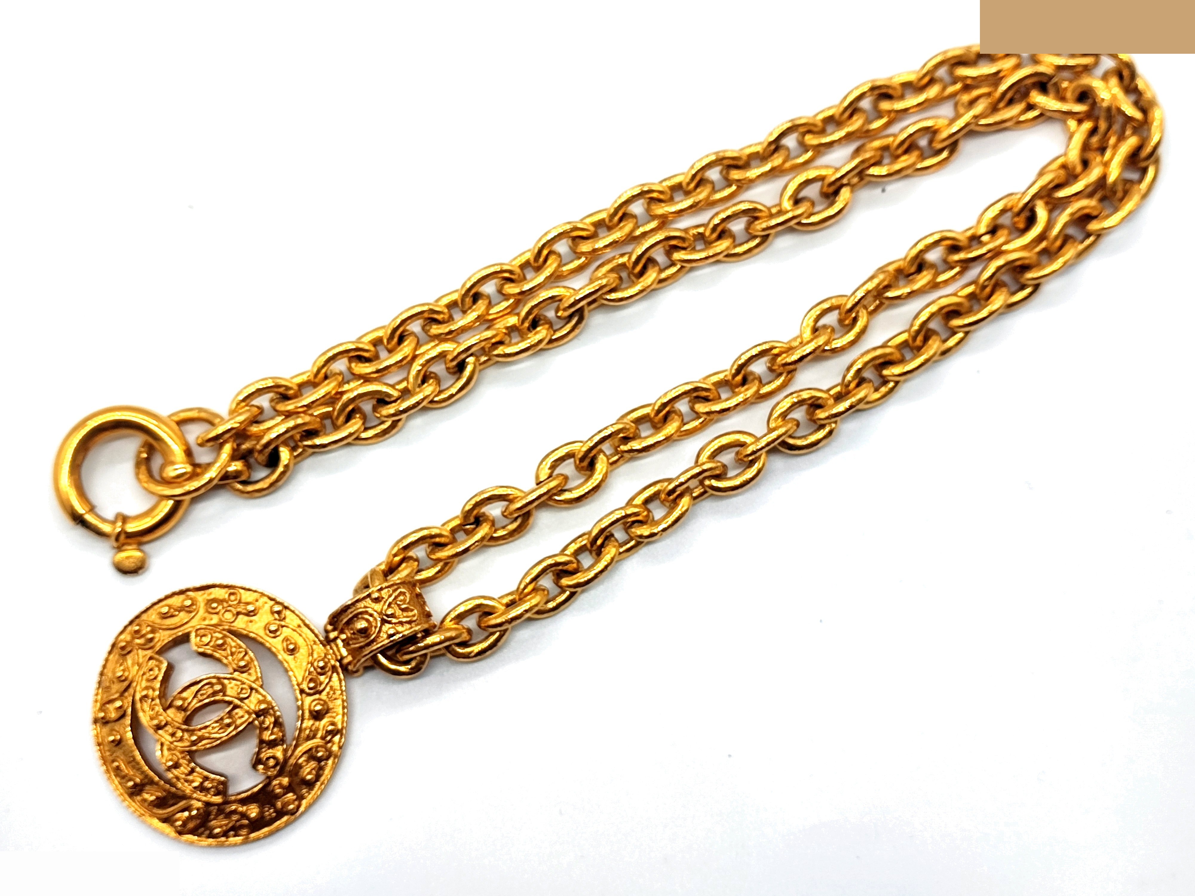Coco Mark Circle Necklace 94A, Chain approx. 62cm — view 4