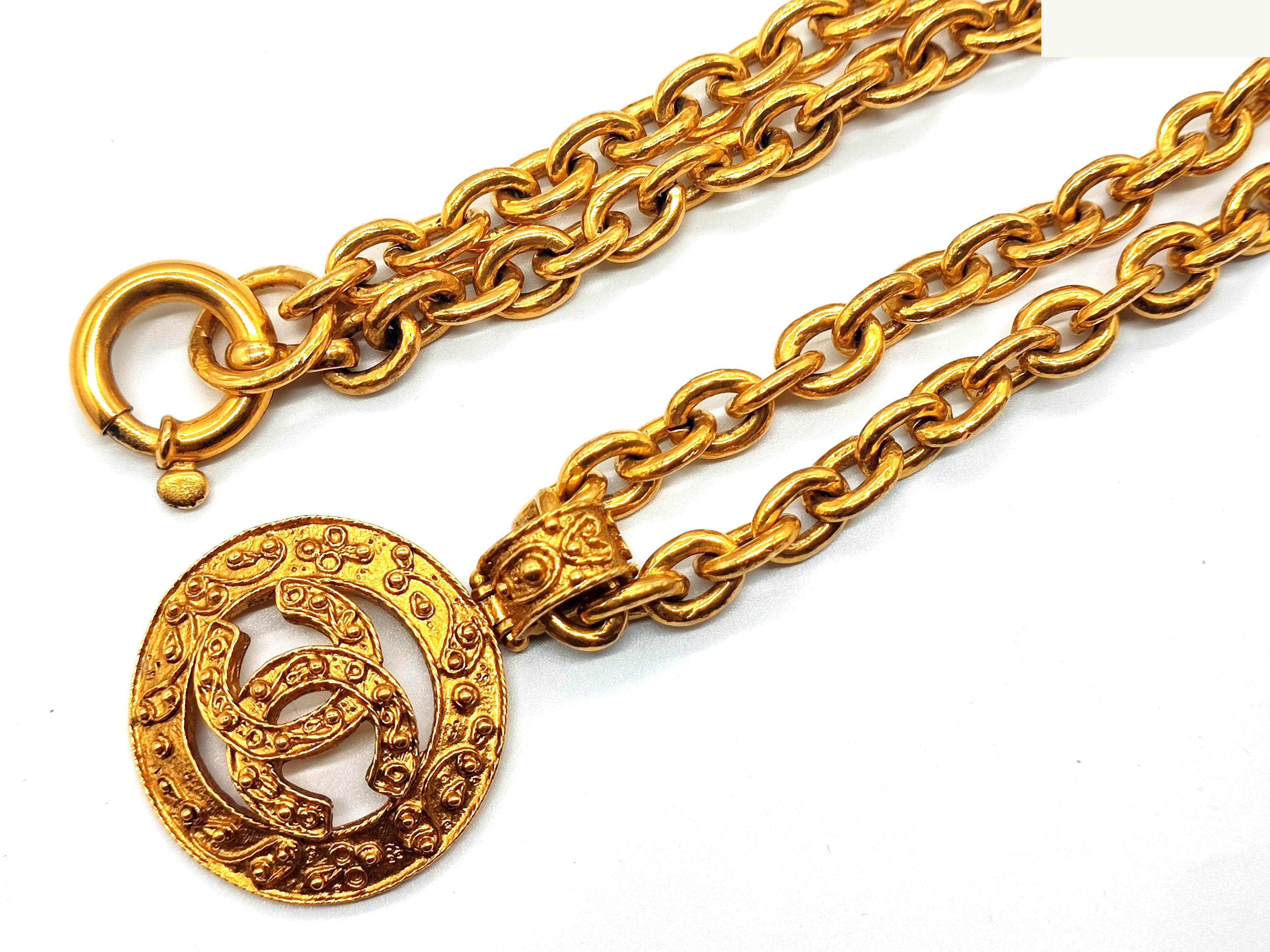 Coco Mark Circle Necklace 94A, Chain approx. 62cm — view 5