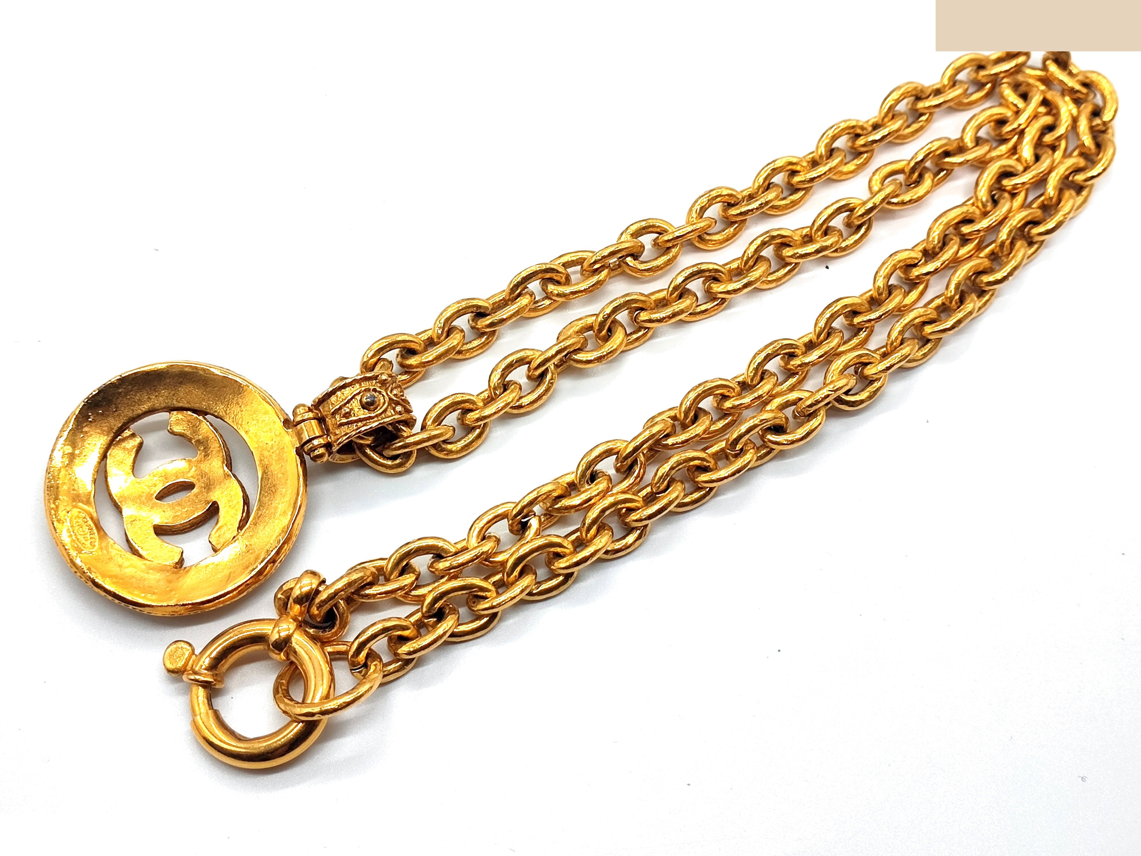 Coco Mark Circle Necklace 94A, Chain approx. 62cm — view 7