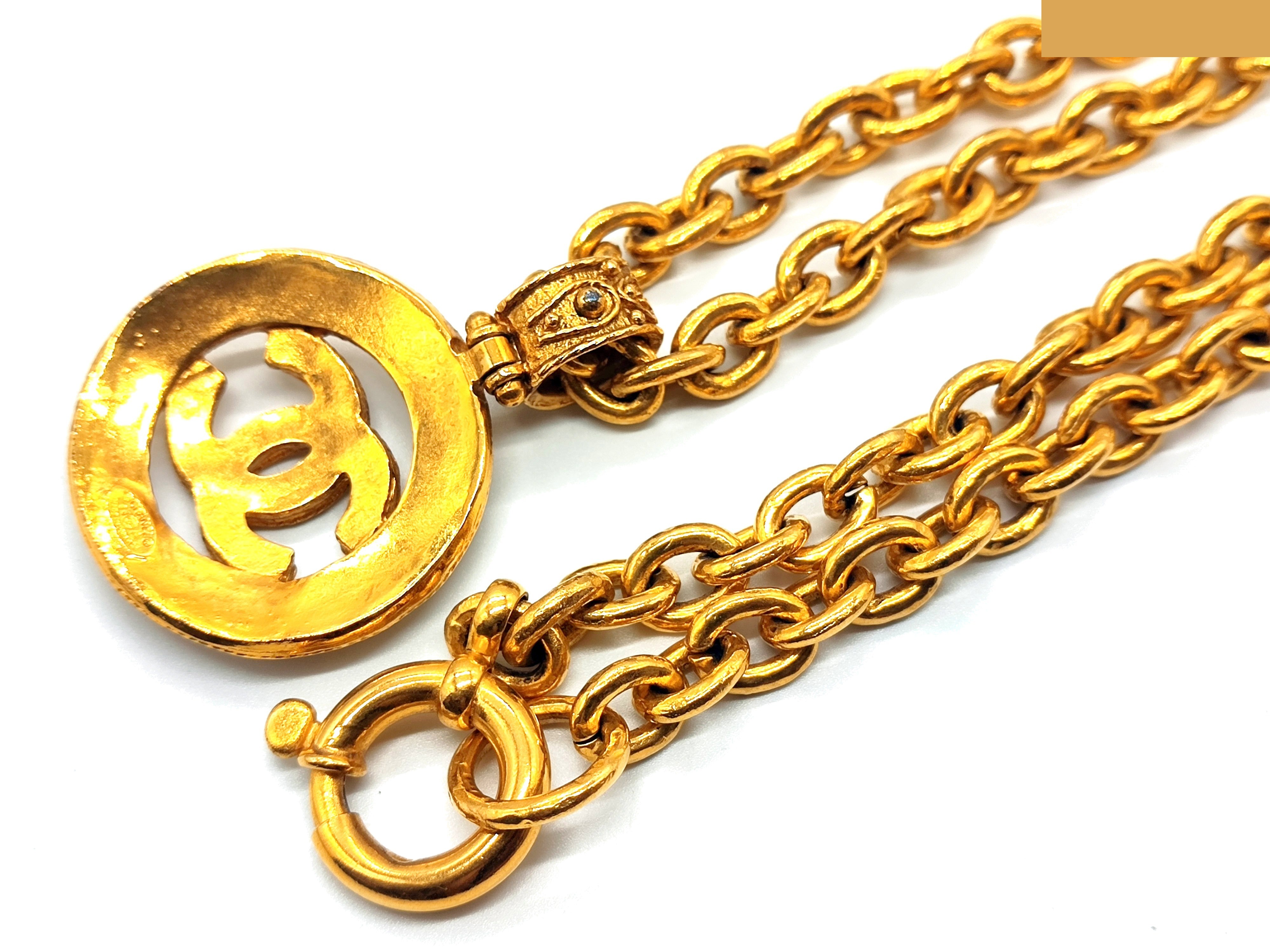 Coco Mark Circle Necklace 94A, Chain approx. 62cm — view 8
