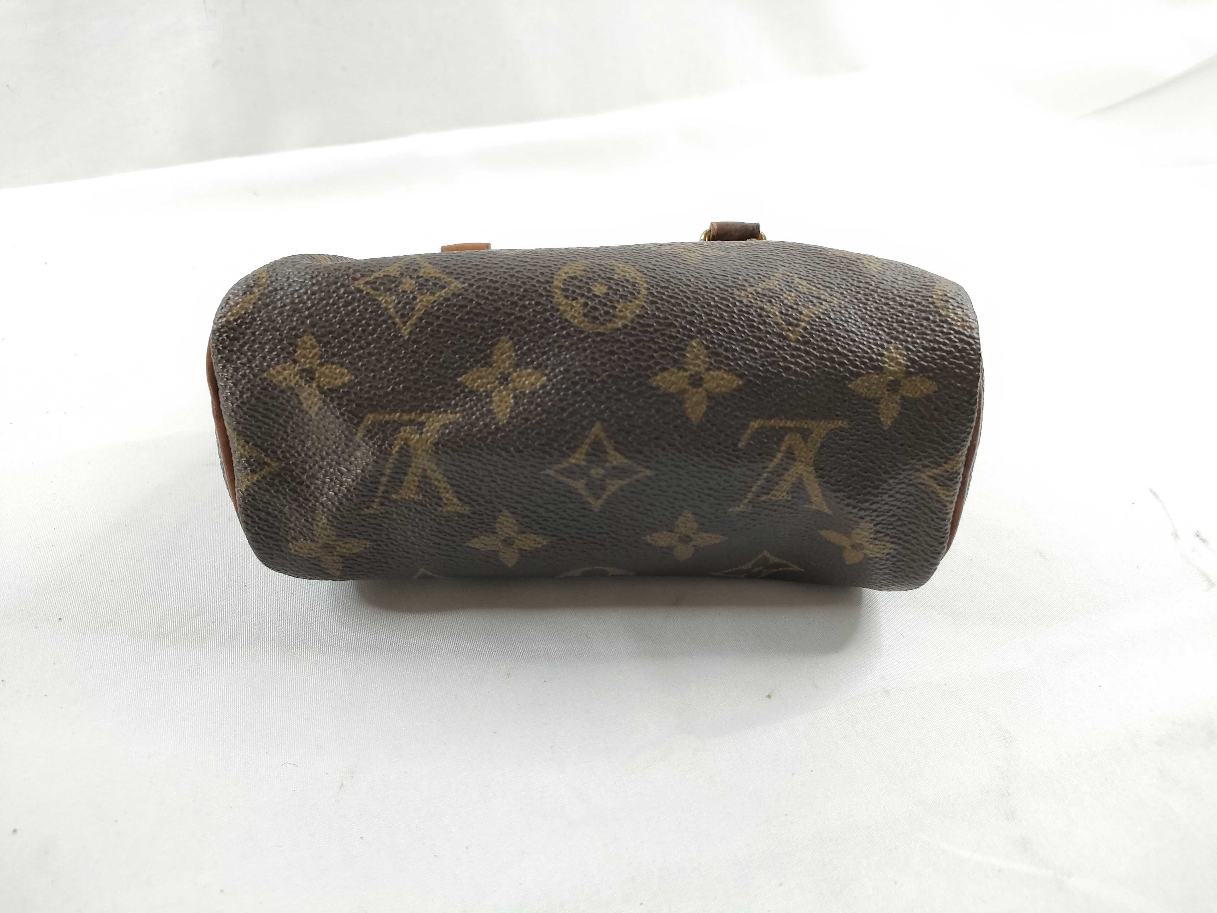 Monogram Louis Vuitton Mini Speedy Handbag — view 4