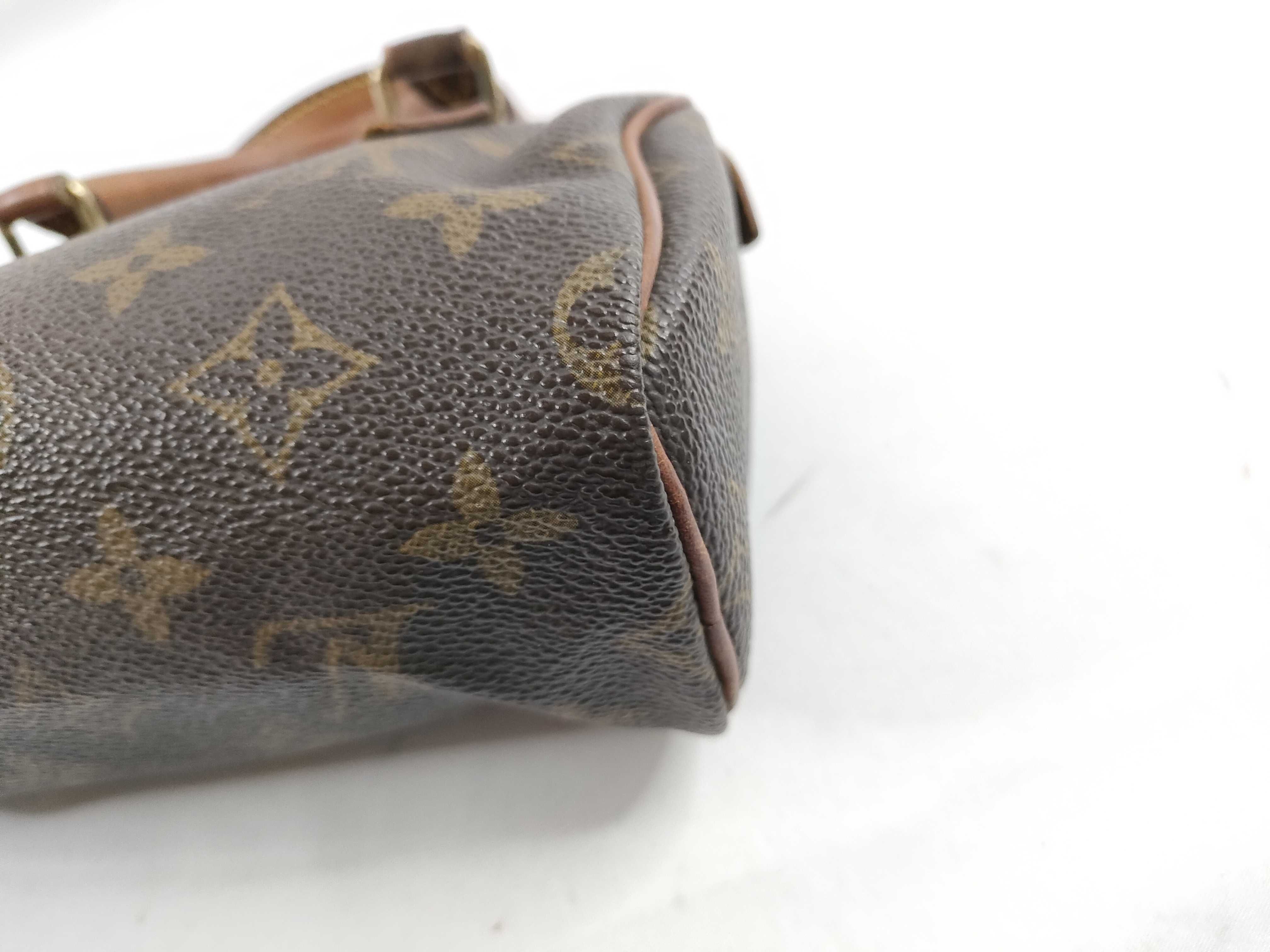 Monogram Louis Vuitton Mini Speedy Handbag — view 5