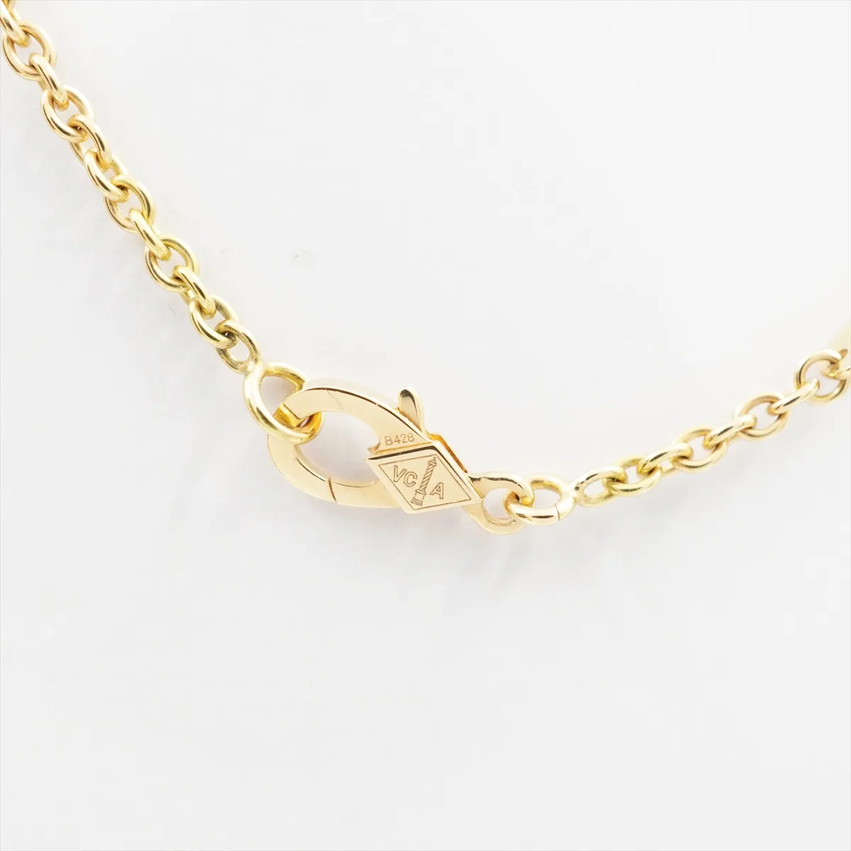 Flower Lace Diamond Necklace, 750 (Yellow Gold), 13g, JO299950, with — view 5