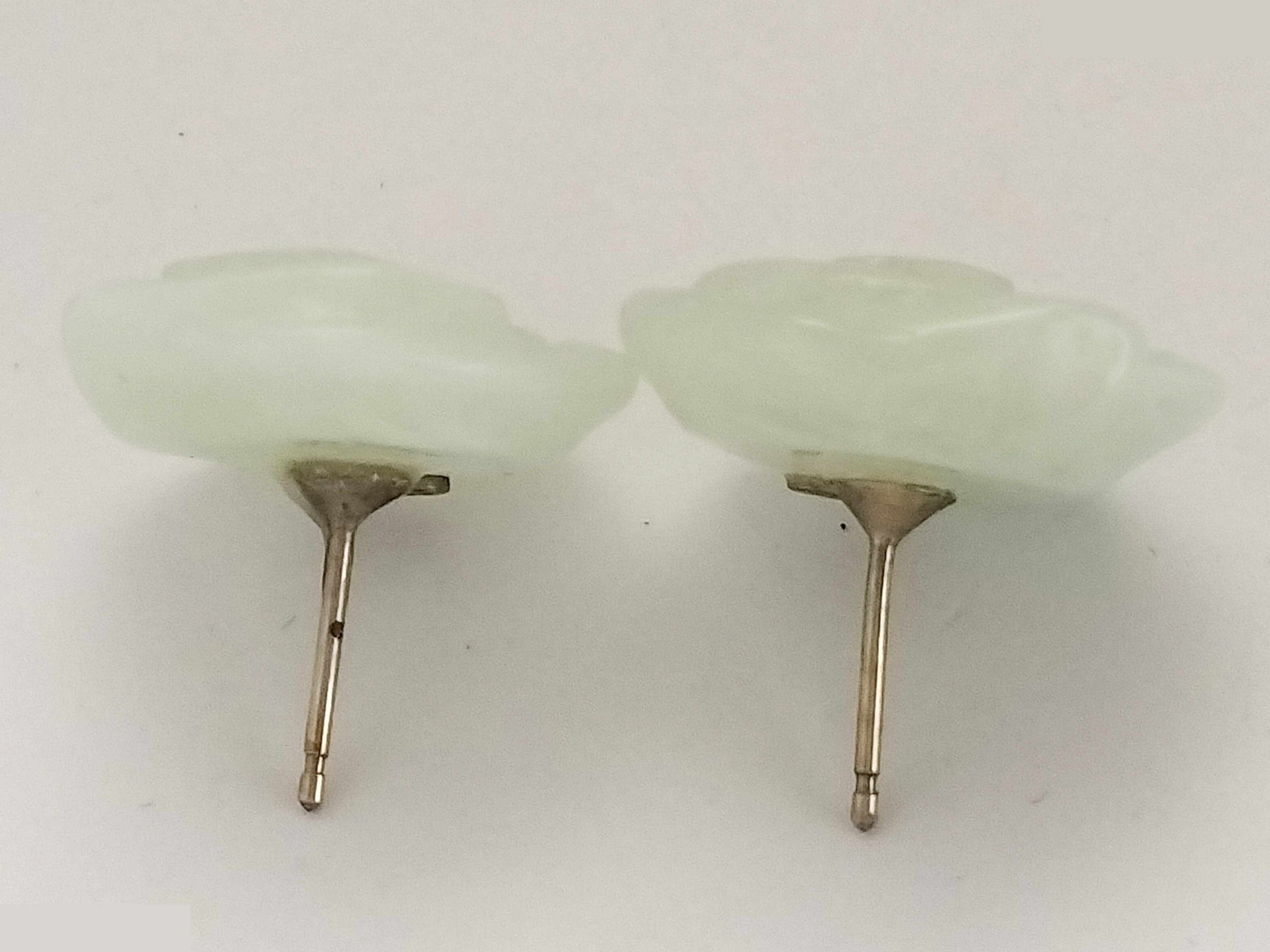Coco Camellia Plastic Earrings — view 5