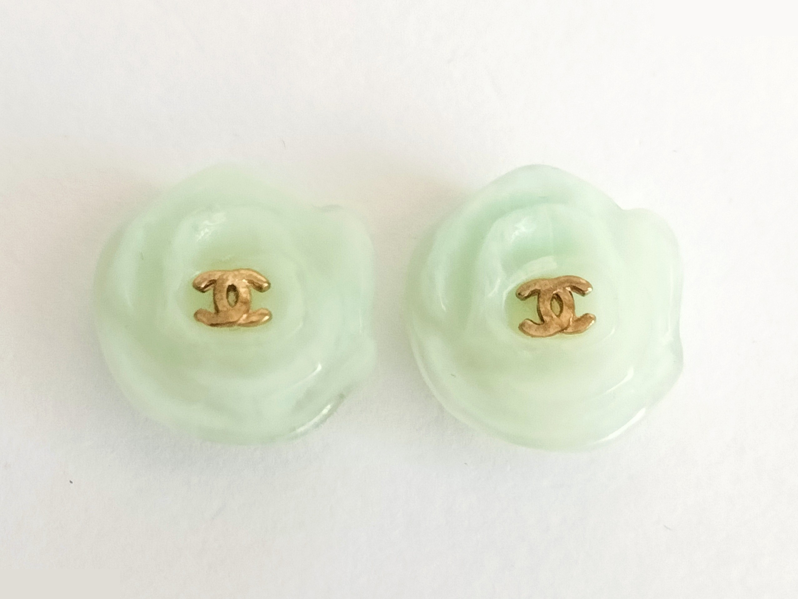 Coco Camellia Plastic Earrings — view 7