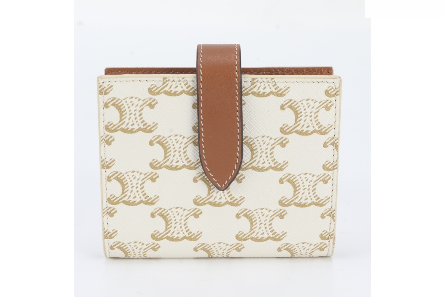 Triomphe Canvas Small Strap Wallet — view 3