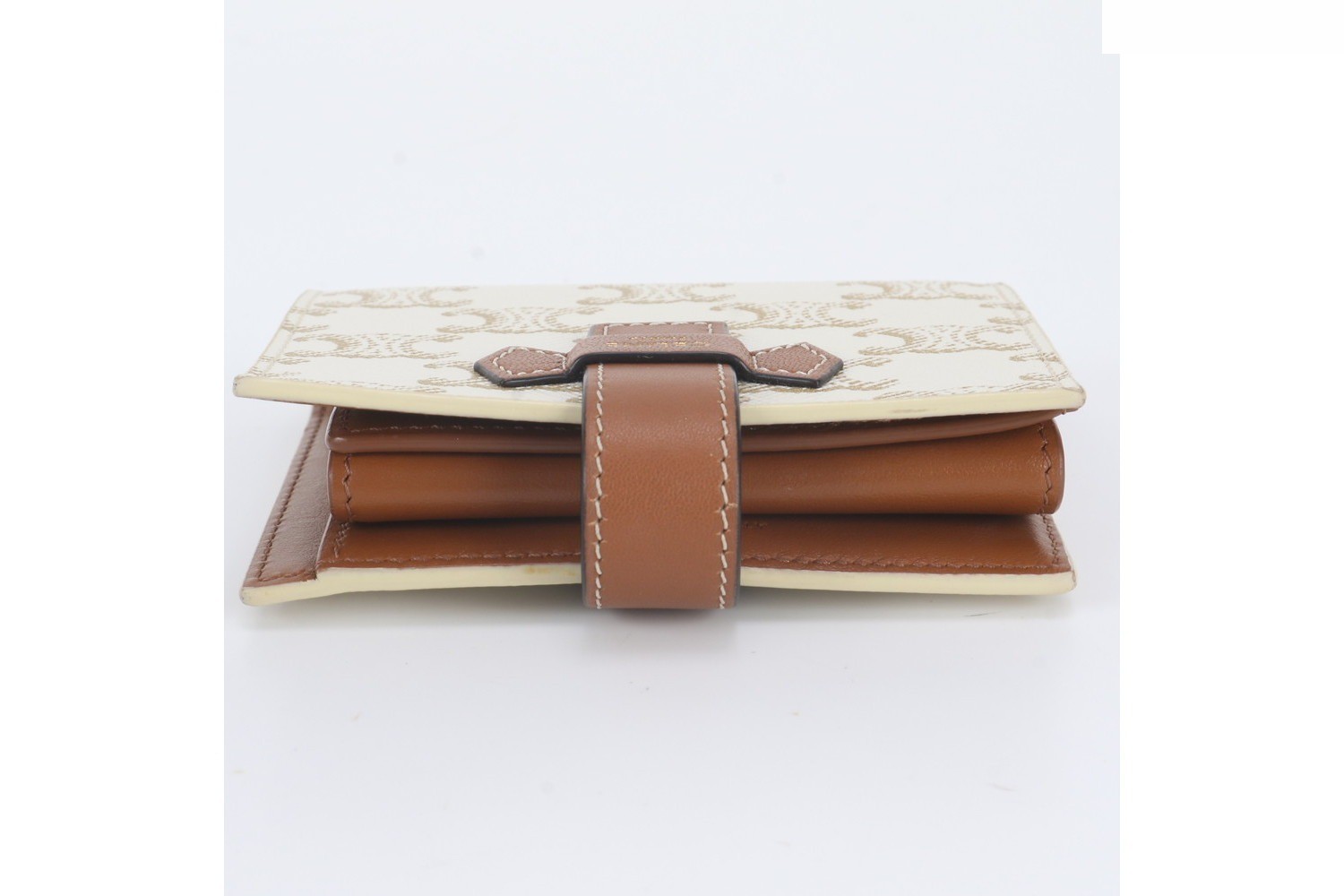 Triomphe Canvas Small Strap Wallet — view 5