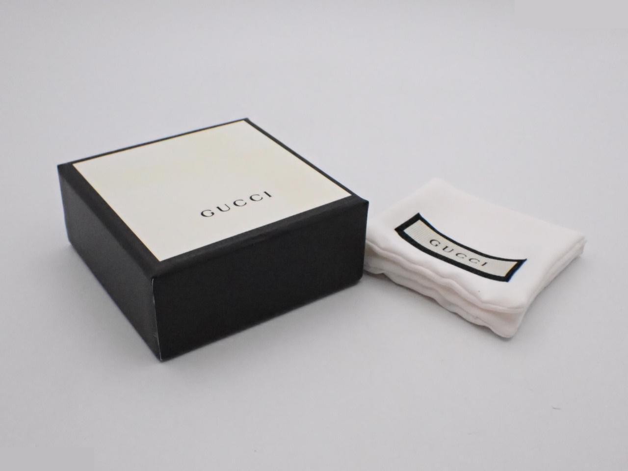 AG925 Gucci ring, GG Ghost design, stamped #8, 4.9g — view 4
