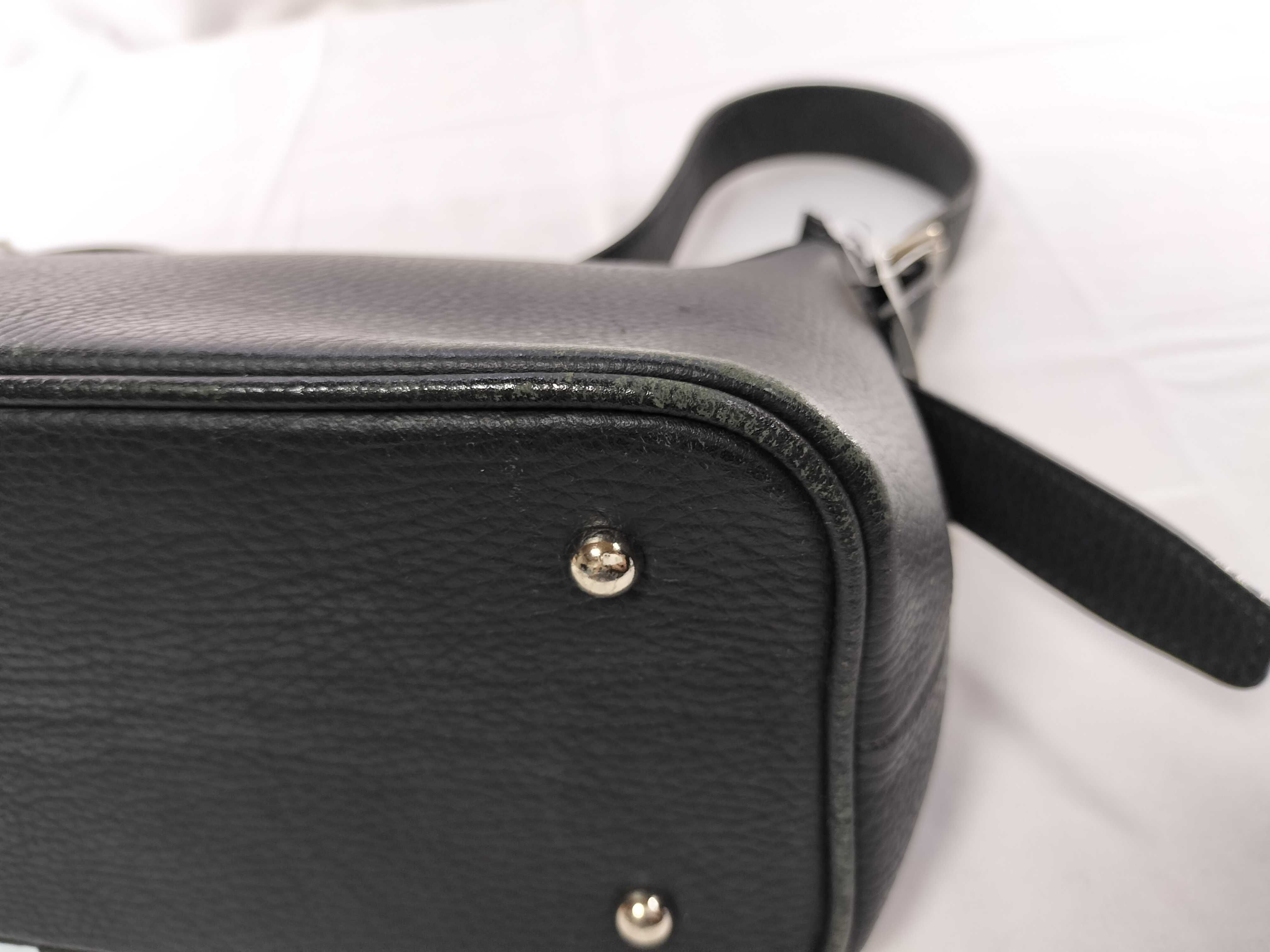 Leather One-Shoulder Bag — view 7