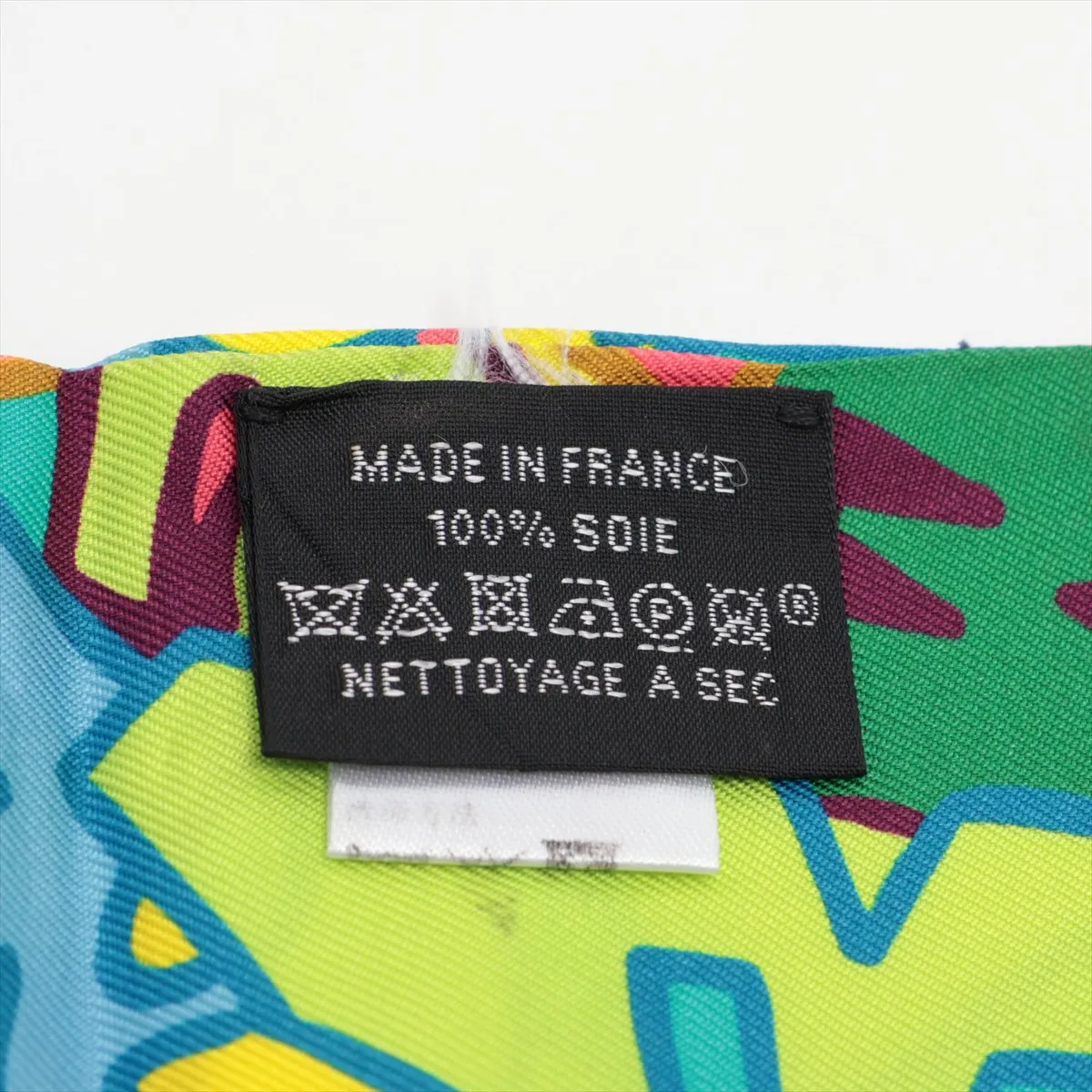 Twilly Graff Hermes Graffiti Scarf Silk Multicolor — view 3