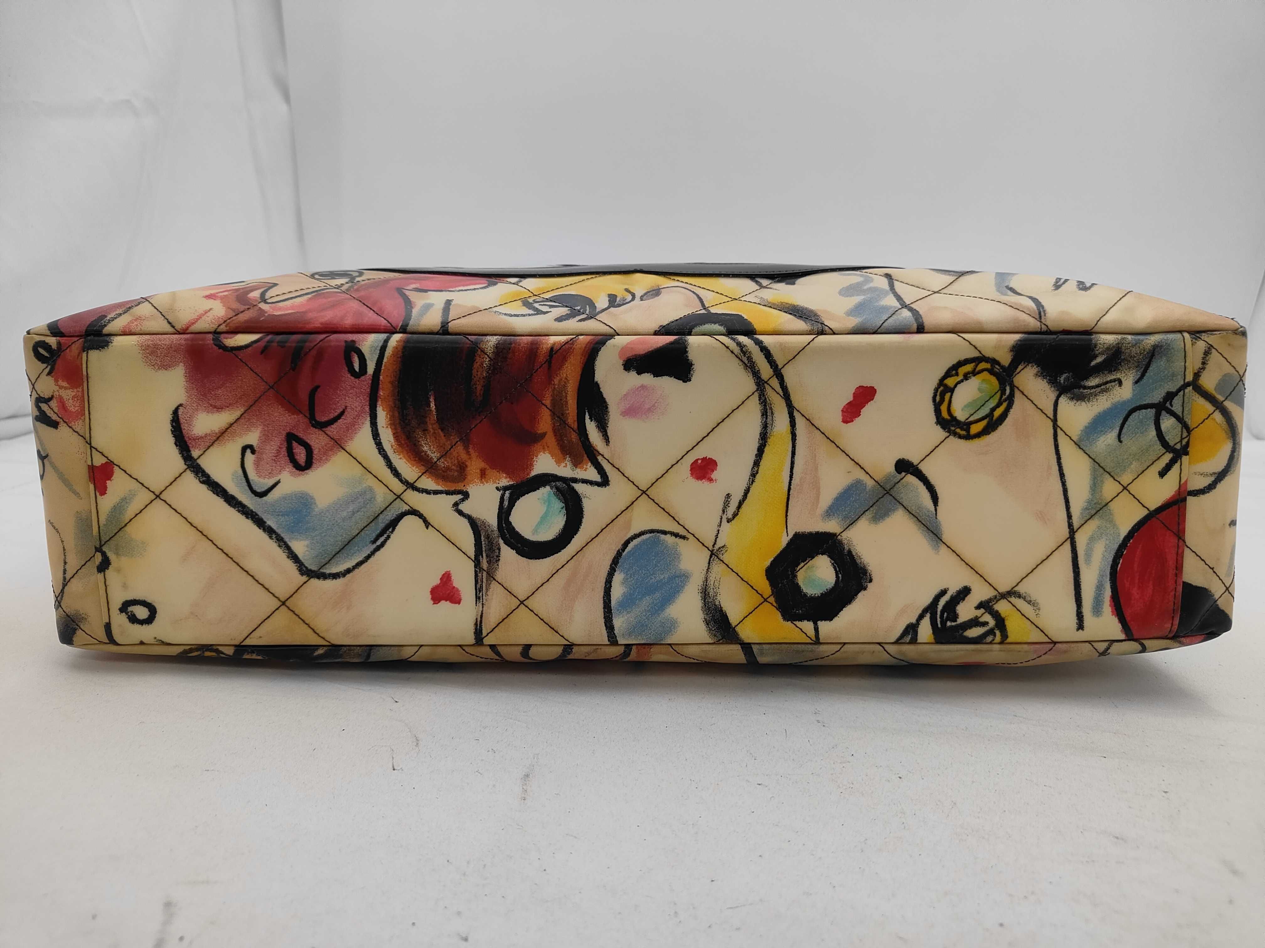 Large Coco Chain Tote Bag, GP Hardware, Hawaii Limited Edition, PVC, Multicolor Tote Bag — view 7