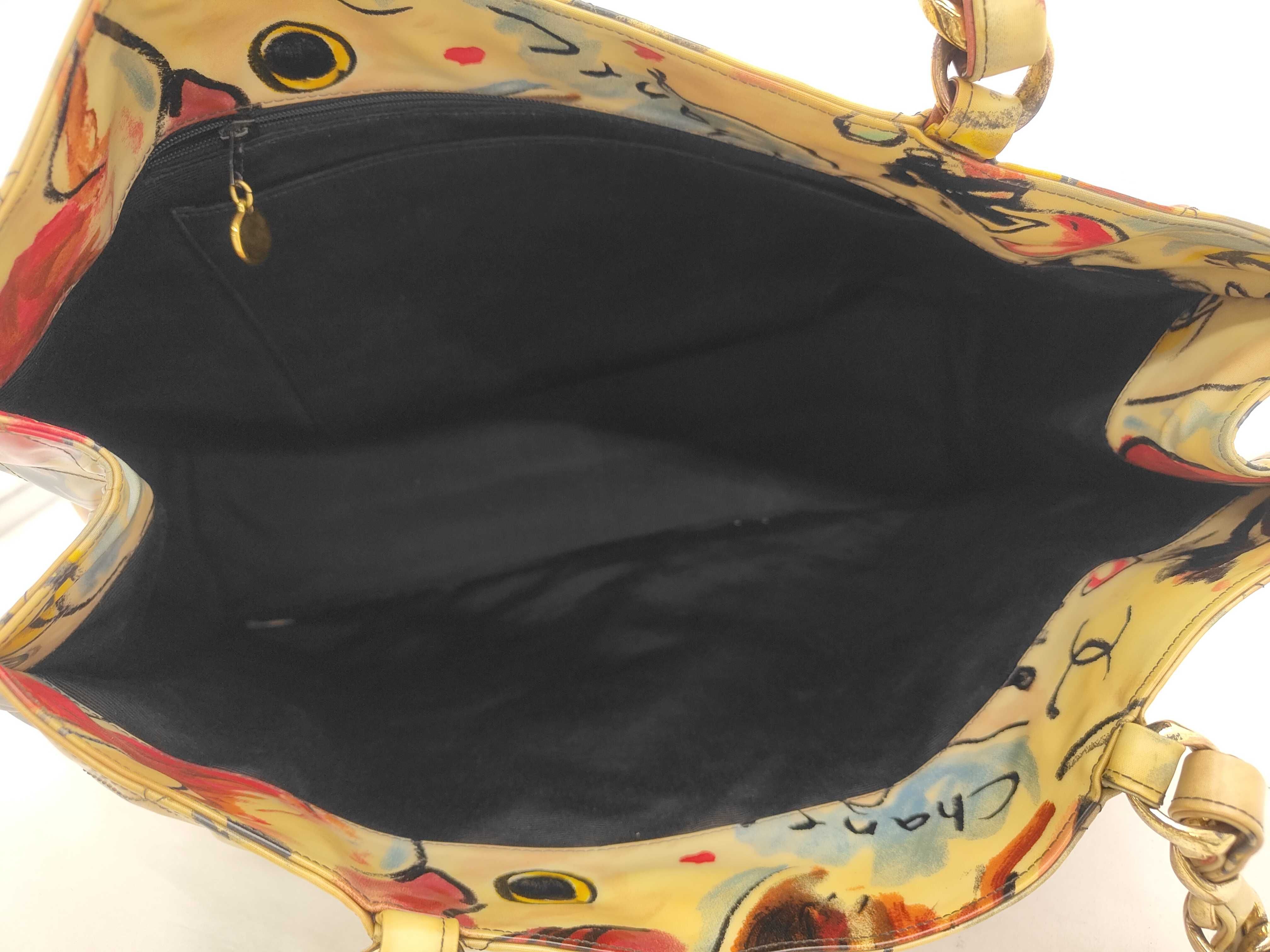 Large Coco Chain Tote Bag, GP Hardware, Hawaii Limited Edition, PVC, Multicolor Tote Bag — view 8