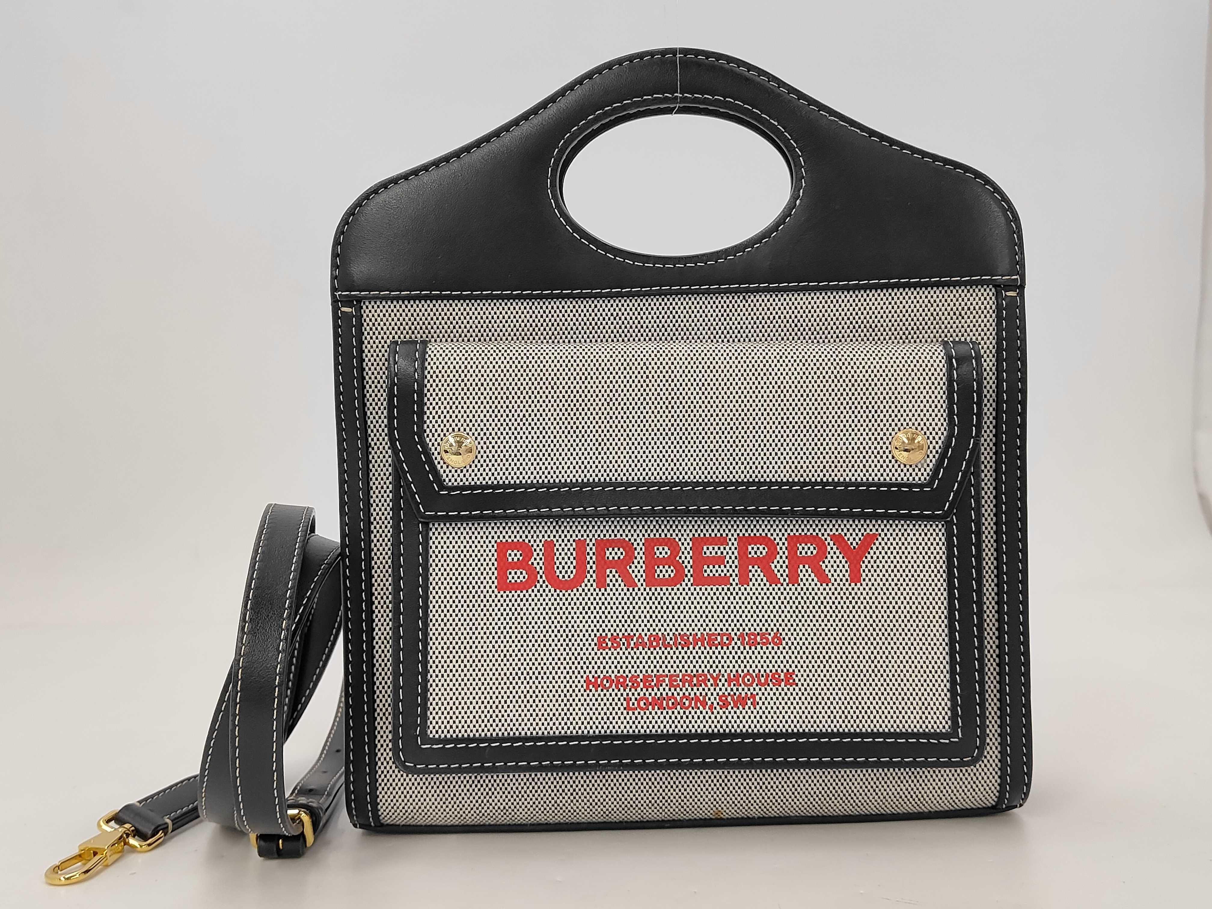 BAG LONDON HORSEFERRY HOUSE POCKET TOTE 2WAY Handbag