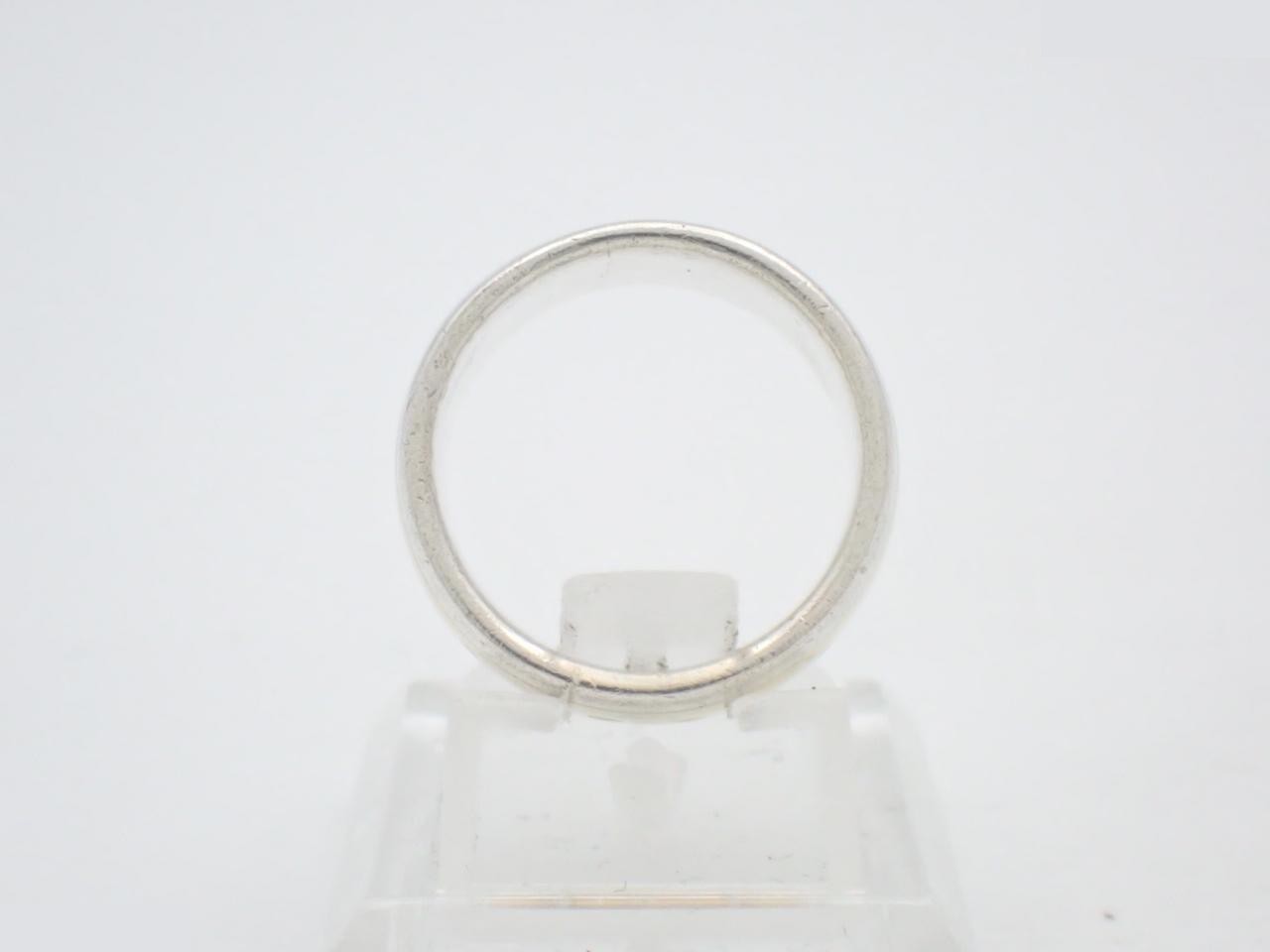 H logo ring, 925/750, 8.0g, size #10 — view 3