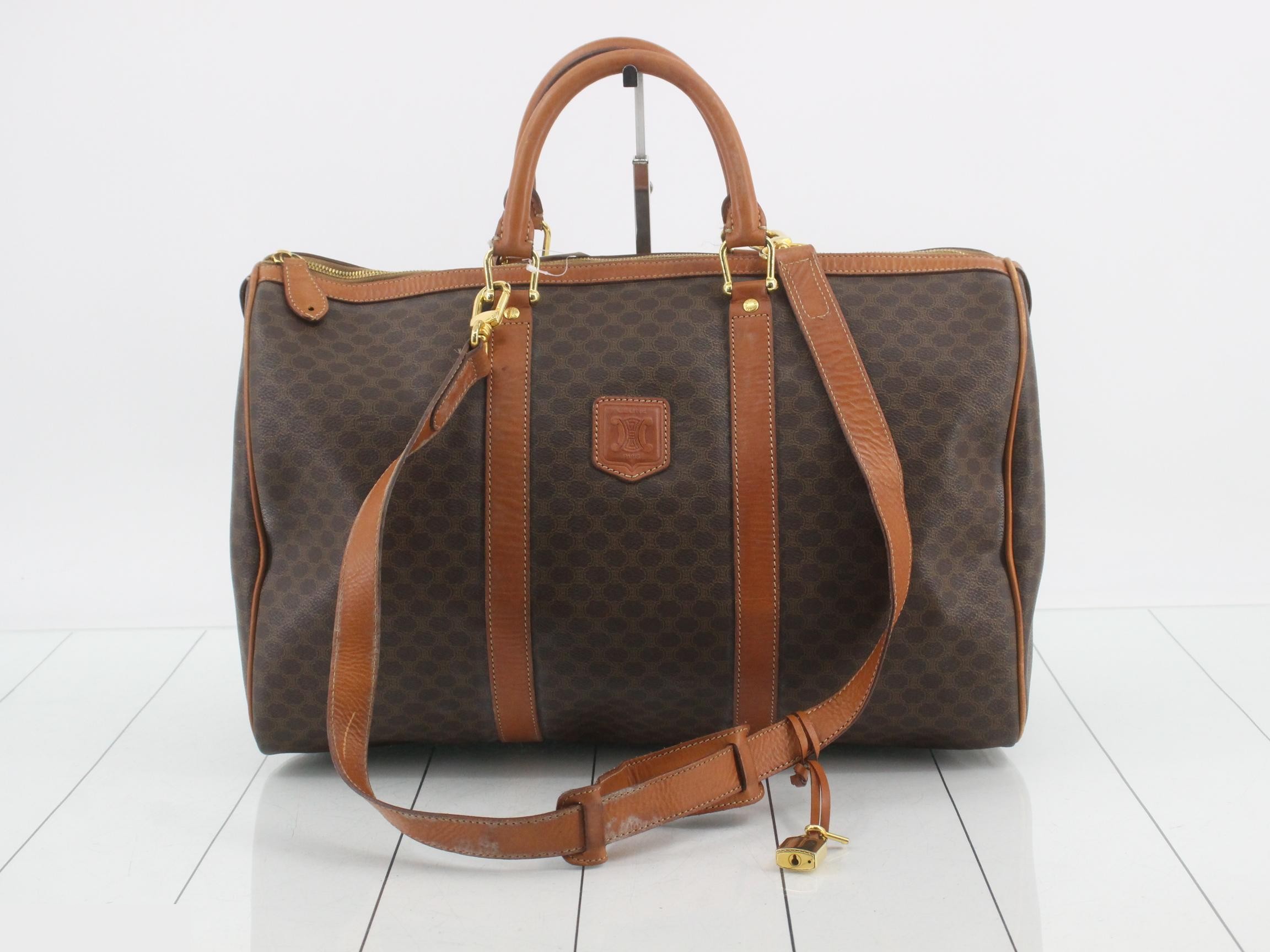 Macadam PVC/Leather 2-Way Shoulder