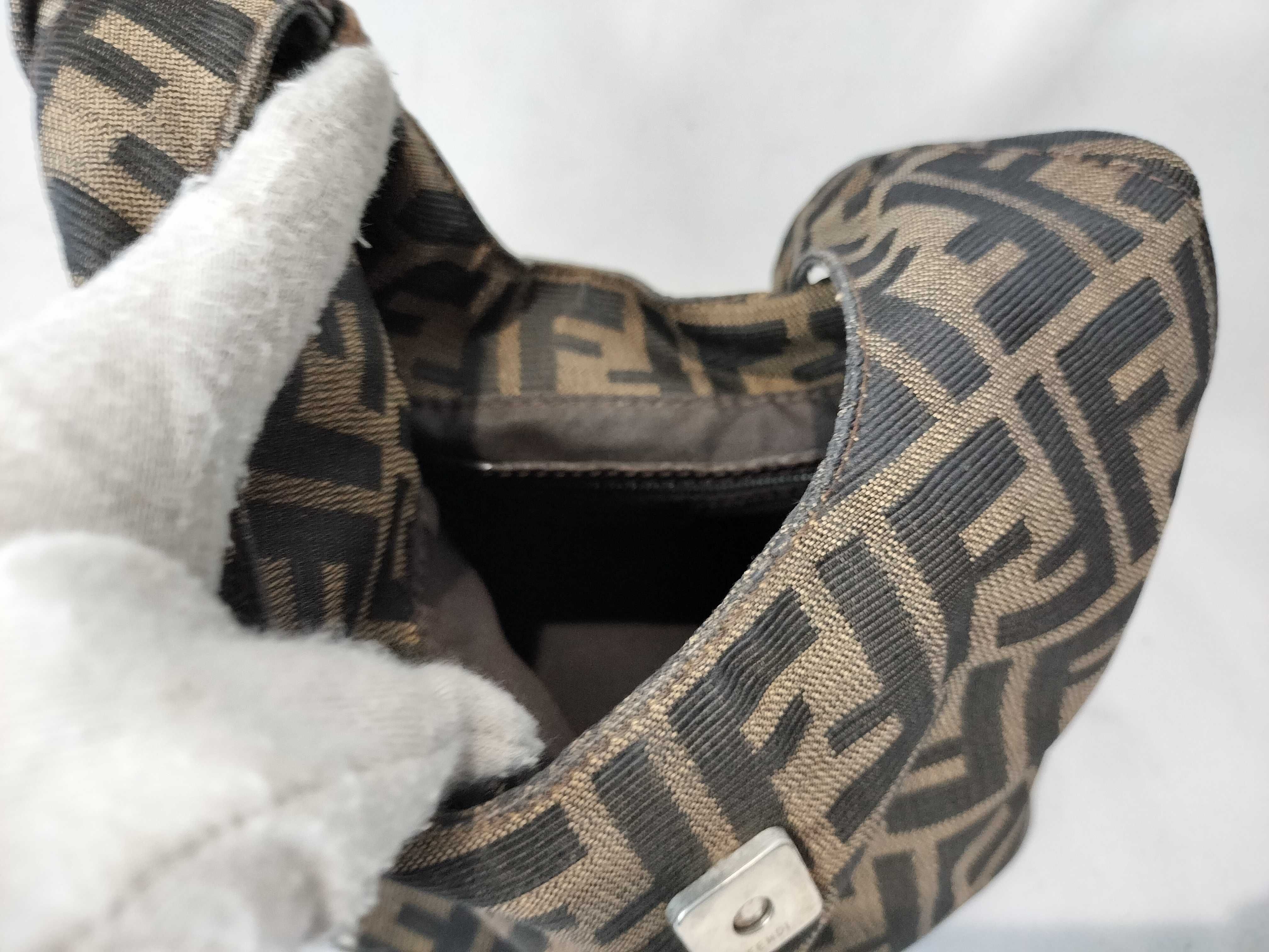 Zucca pattern Fendi handbag — view 9