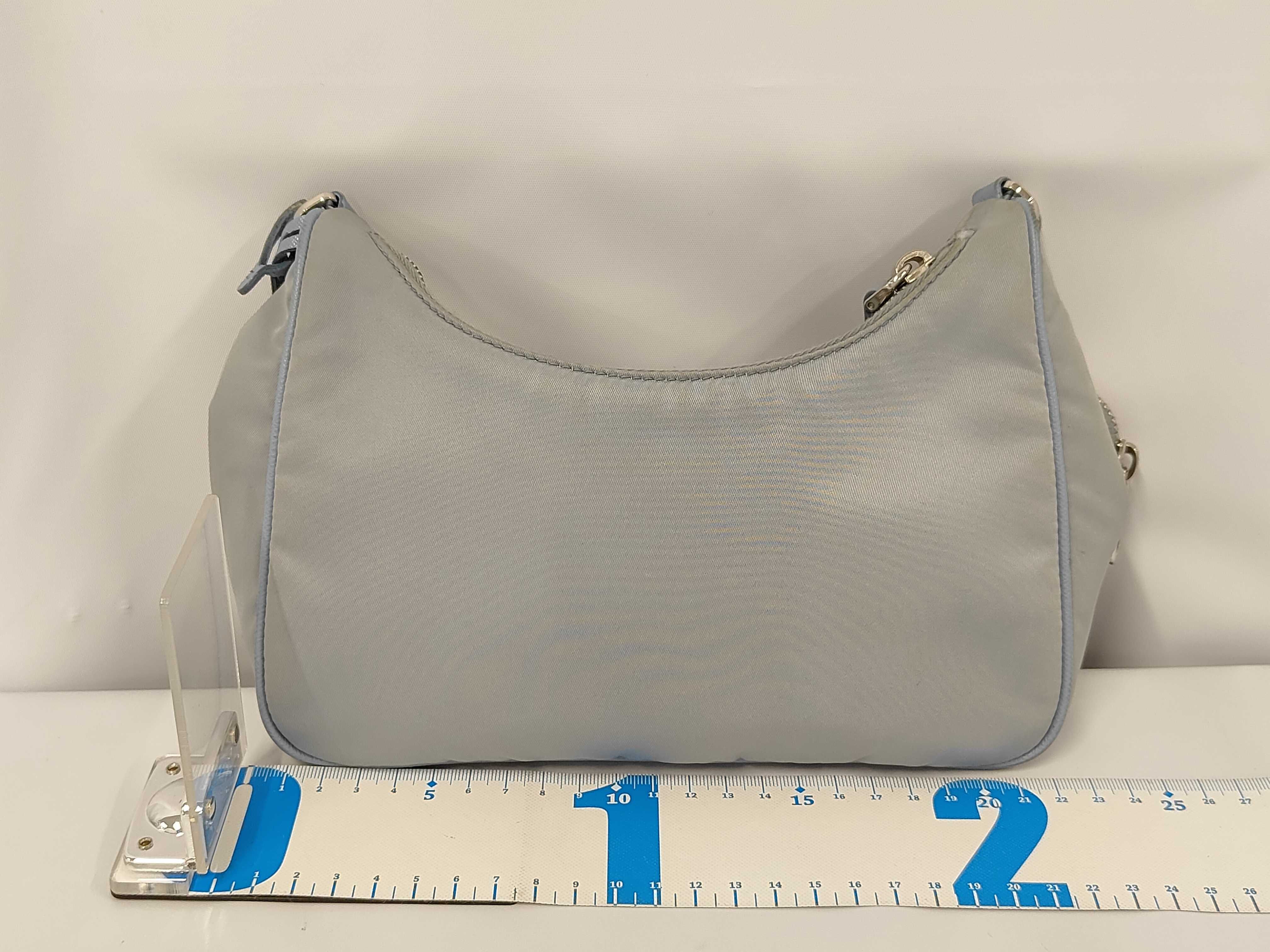 Tessuto Nylon x Leather Shoulder Bag — view 2