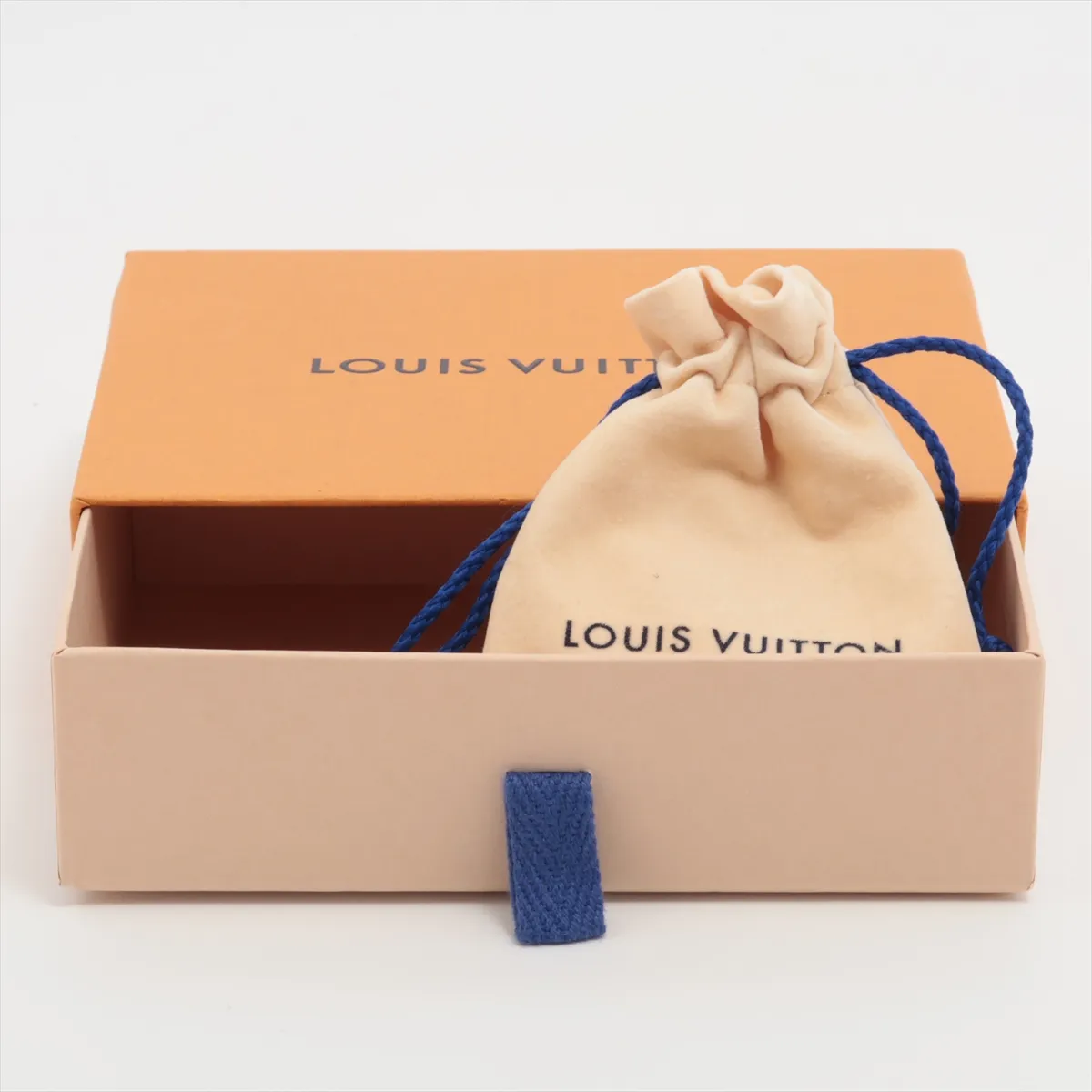 M64281 Corie Louise LV Initial LE0199 Necklace GP Gold x Silver — view 6