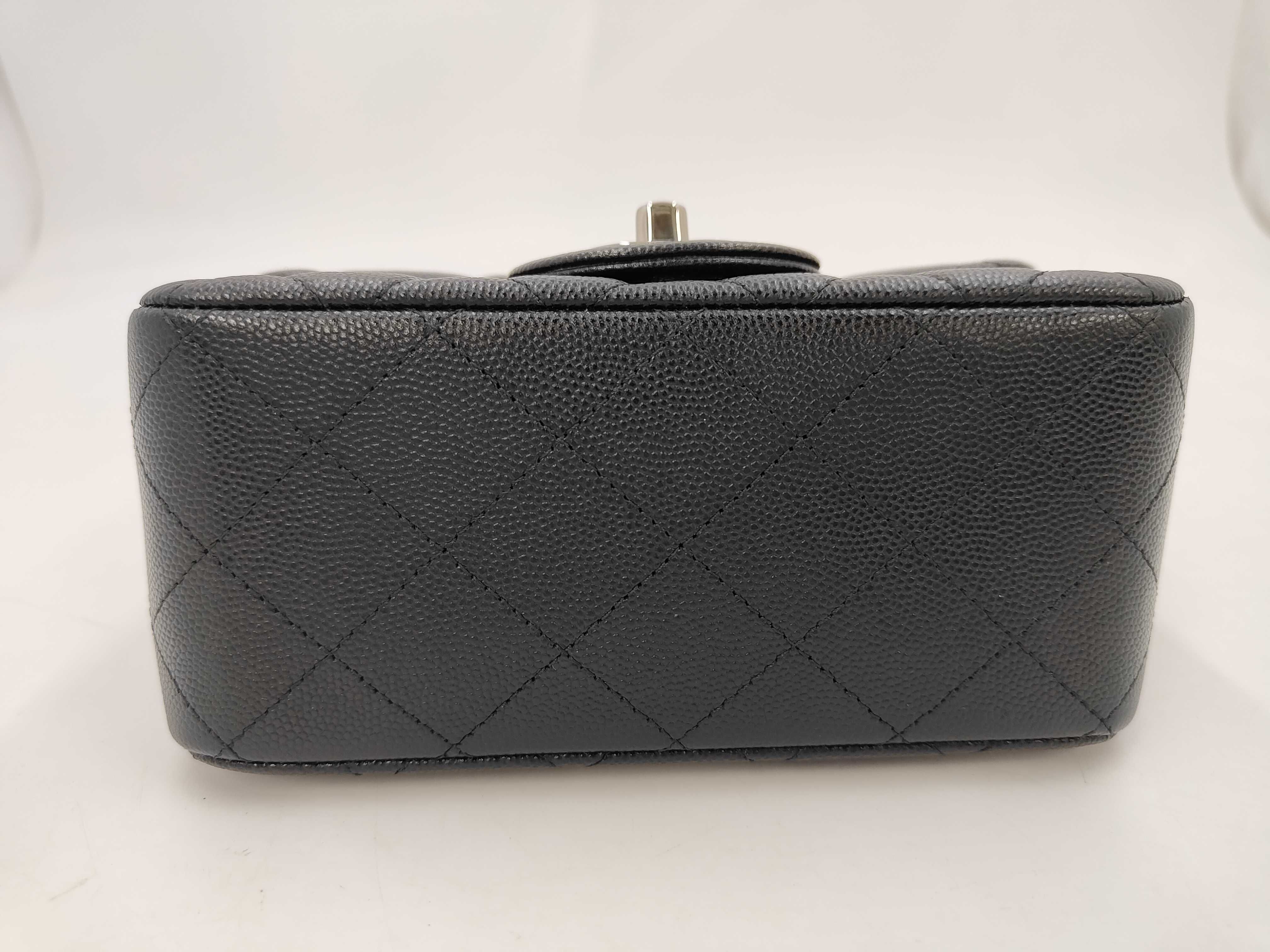 Mini Matelasse 17 Caviar Skin Chain Shoulder Bag — view 6