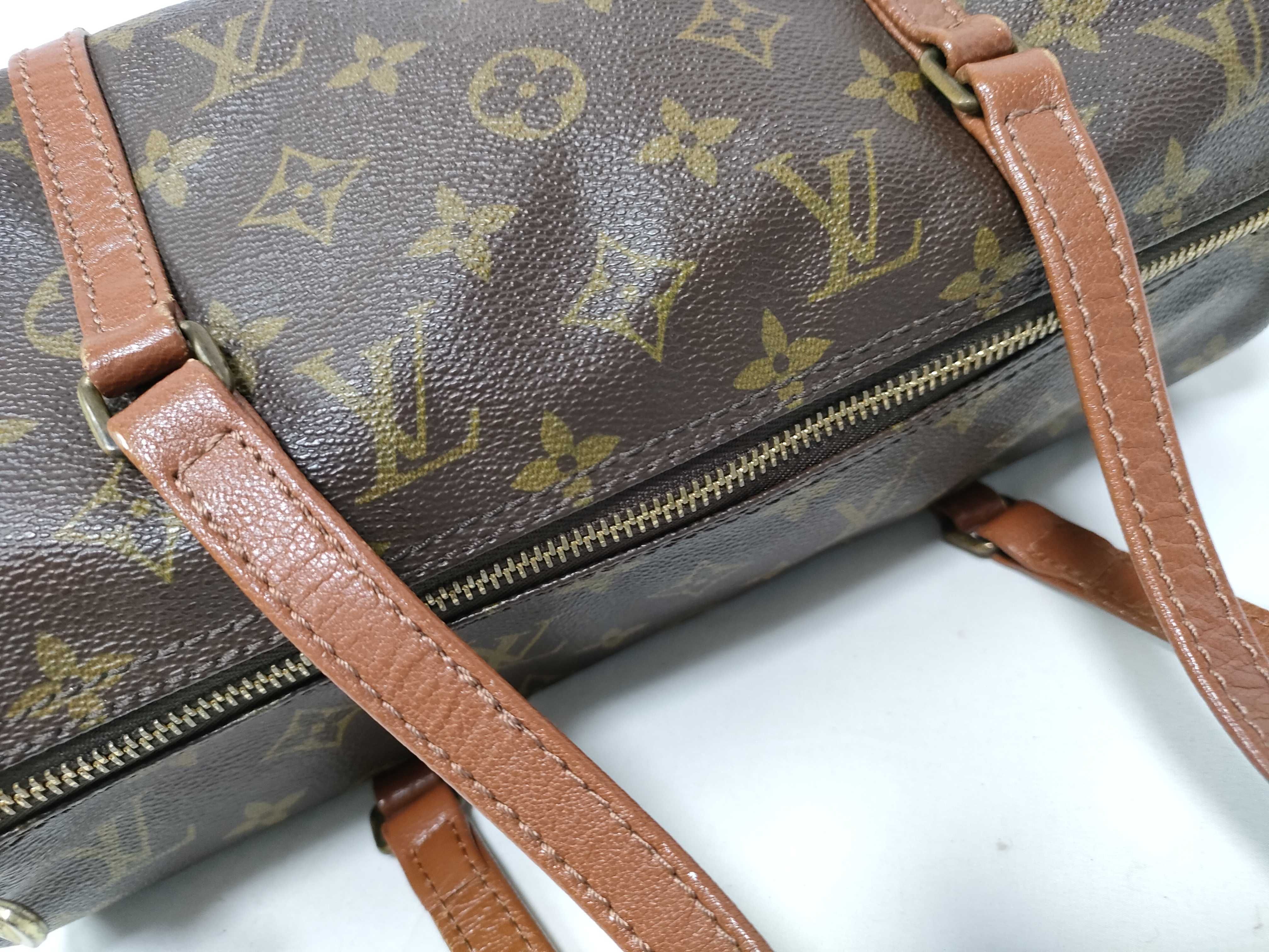 Monogram Papillon Pouch/Handbag with Certificate of Authenticity — view 12