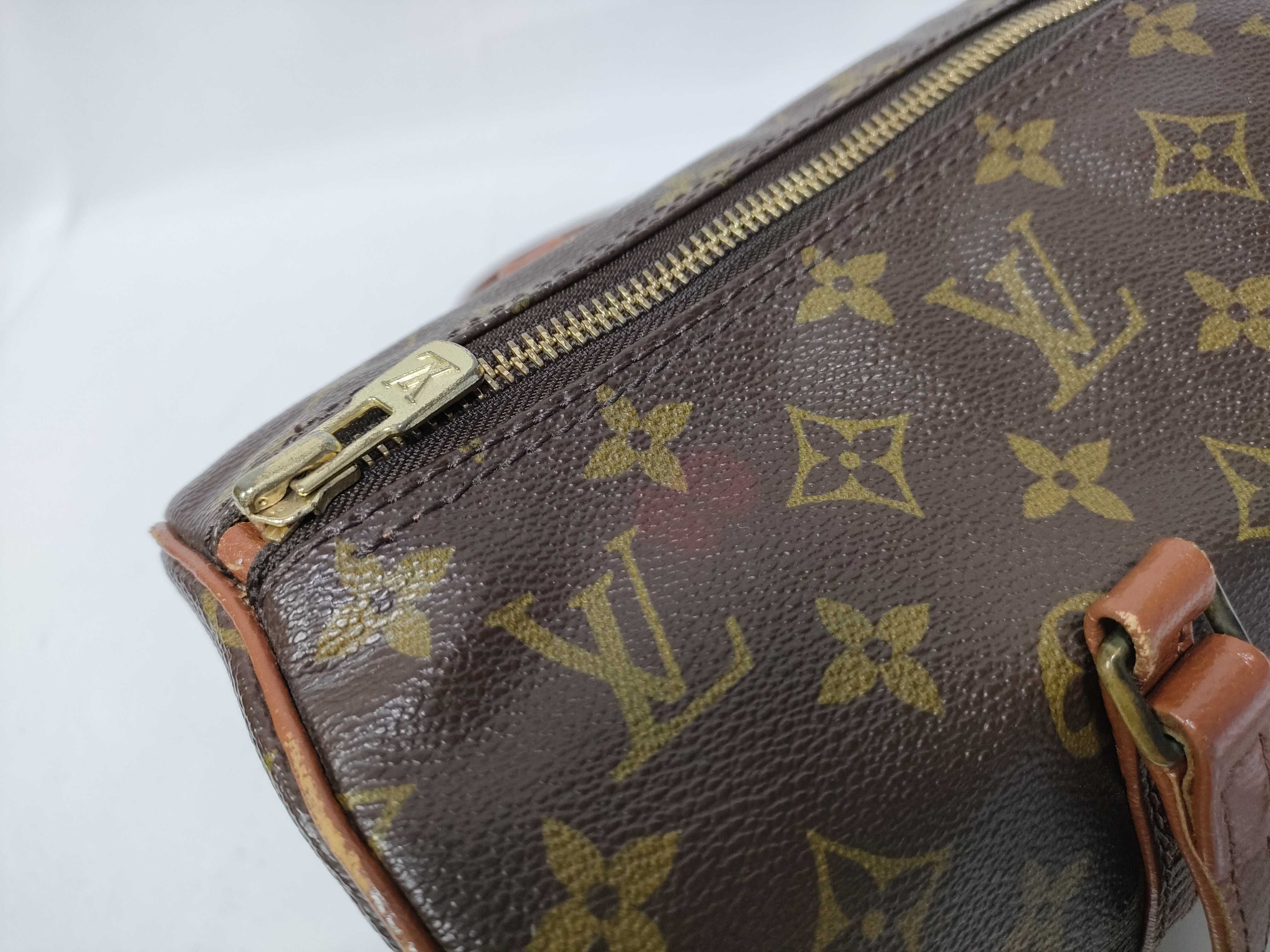 Monogram Papillon Pouch/Handbag with Certificate of Authenticity — view 13