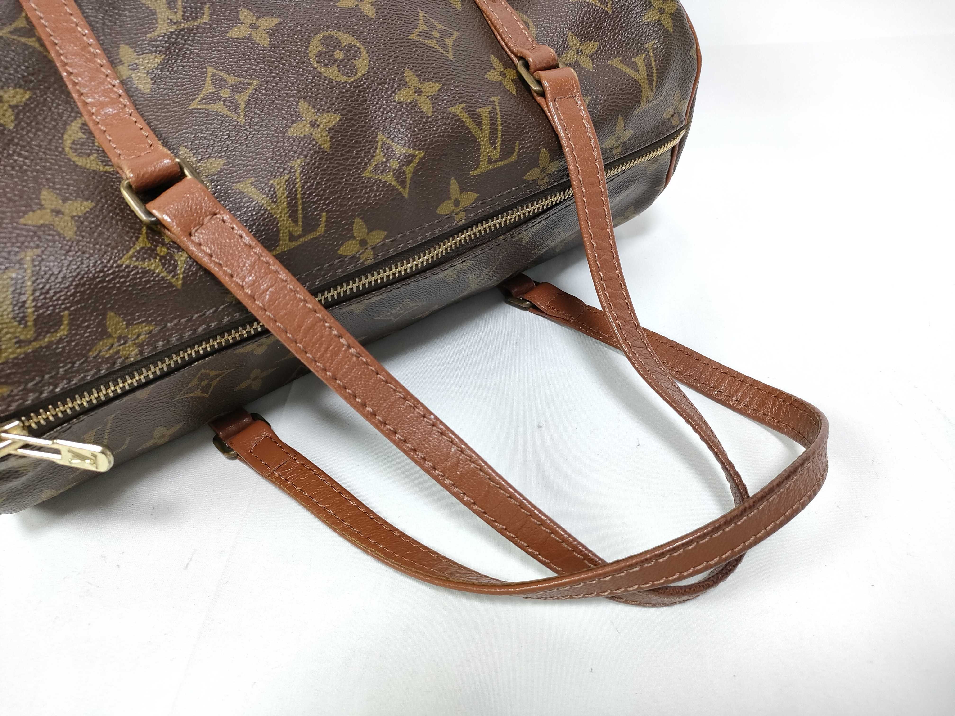 Monogram Papillon Pouch/Handbag with Certificate of Authenticity — view 9