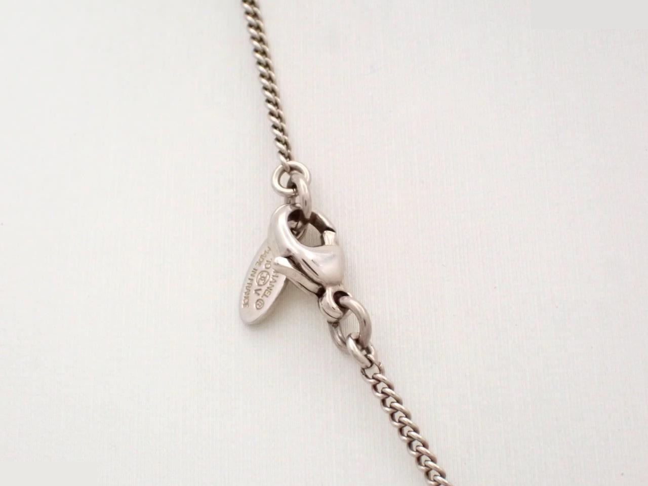 Coco mark rhinestone chain approx. 42cm — view 2