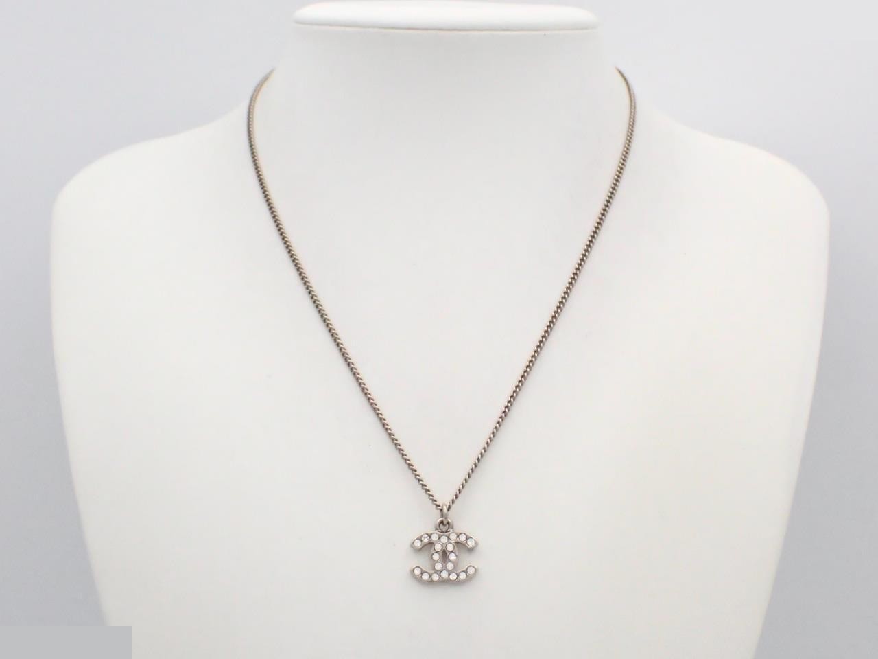 Coco mark rhinestone chain approx. 42cm — view 3