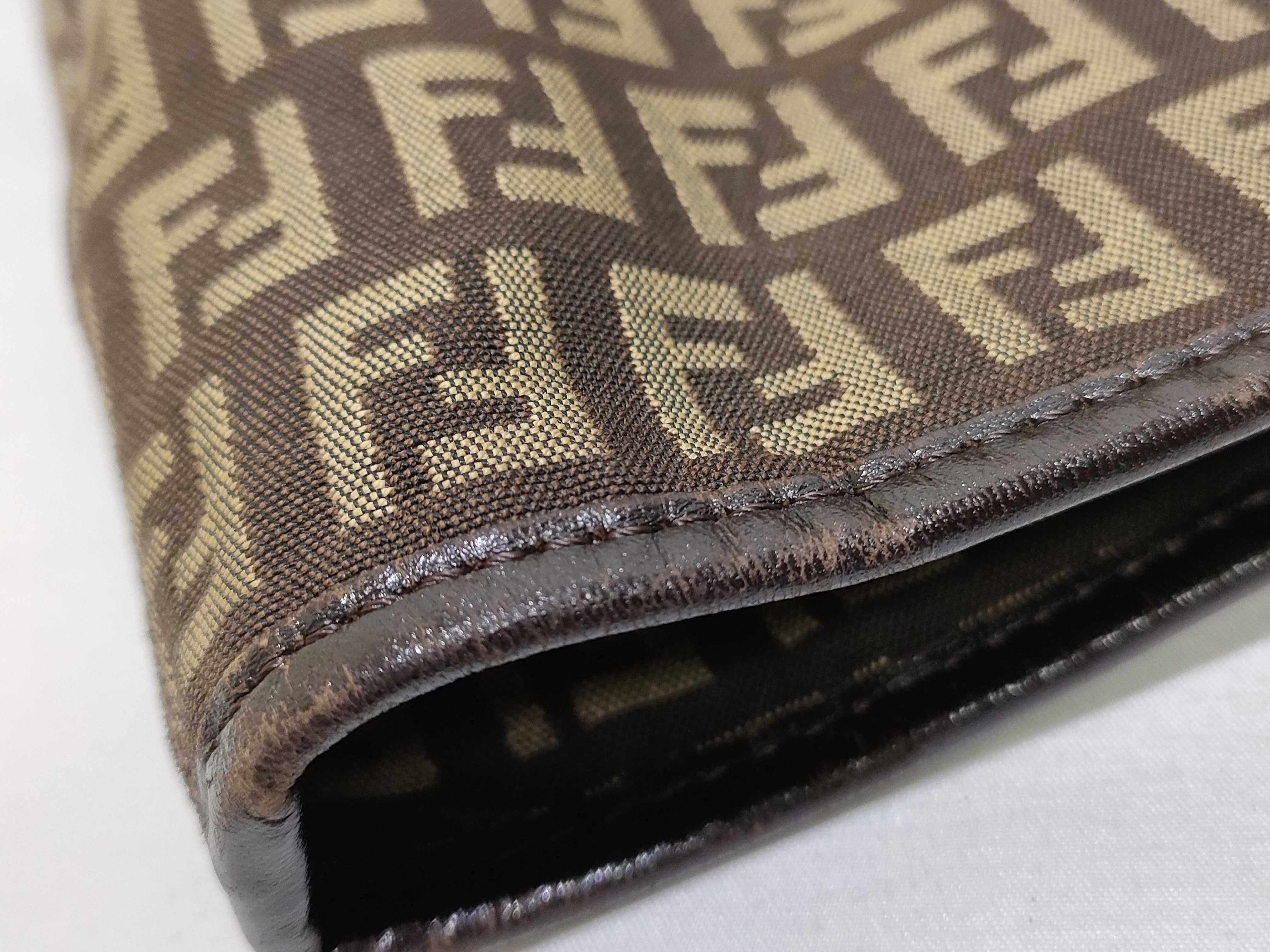 Zucca pattern tote bag, brown tote bag — view 13