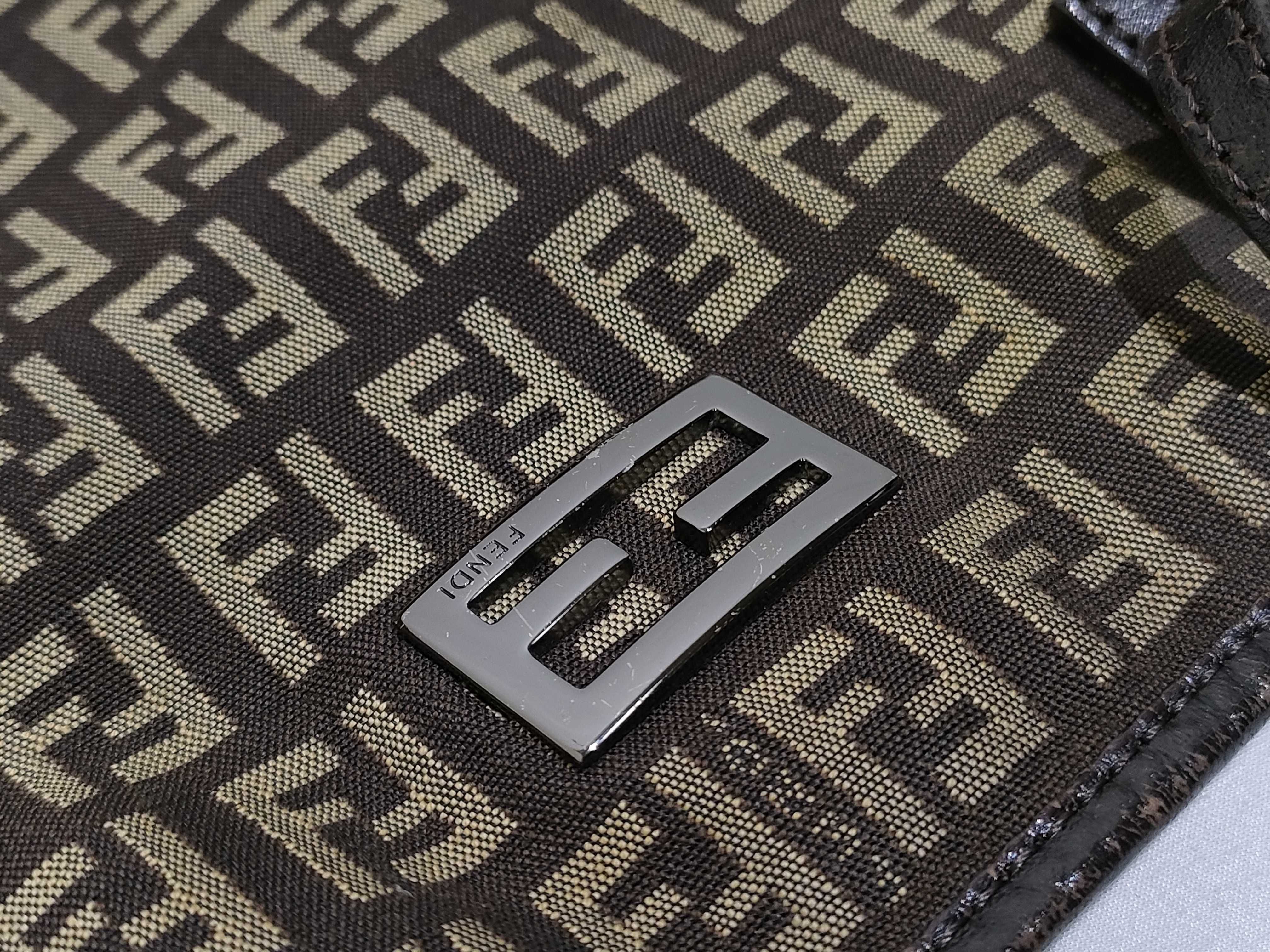 Zucca pattern tote bag, brown tote bag — view 14