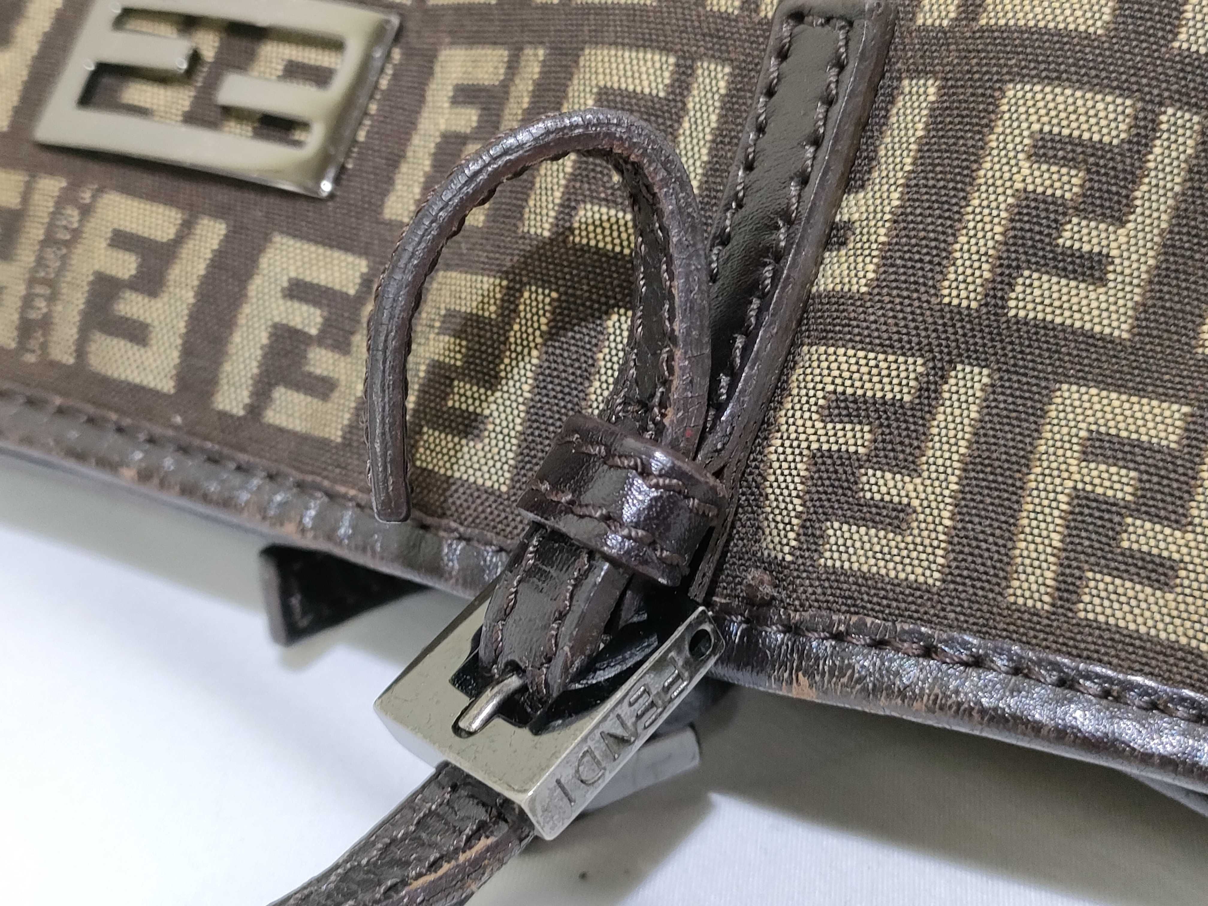 Zucca pattern tote bag, brown tote bag — view 5