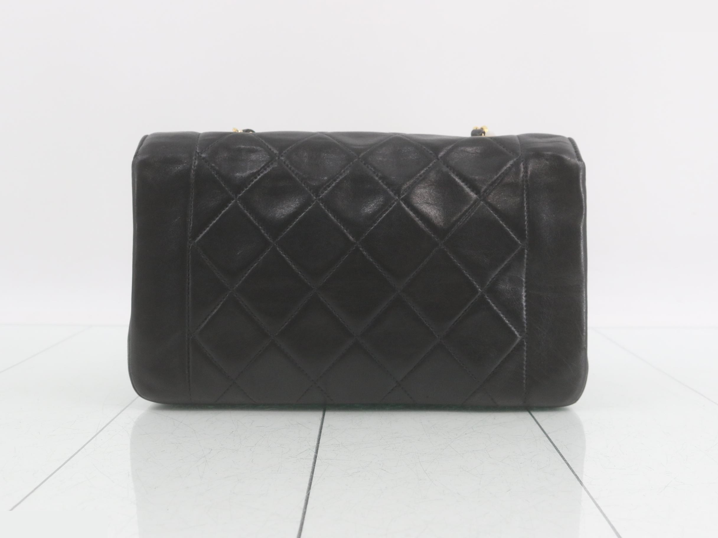 Matelassé Diana Flap Chain Shoulder Bag, 23 (with sticker), serial number 2 — view 2