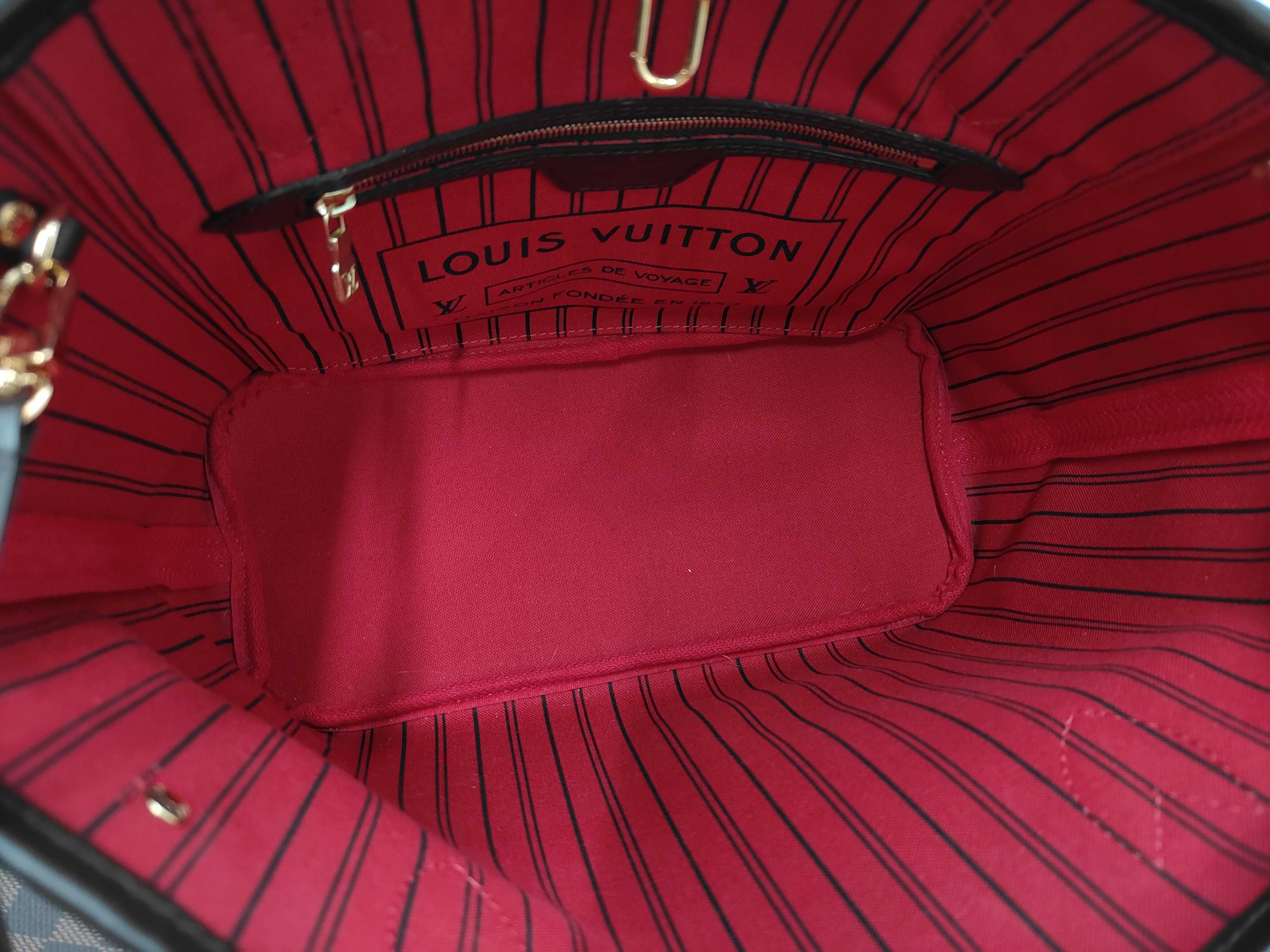 Damier Neverfull PM Tote Bag with Pouch — view 8