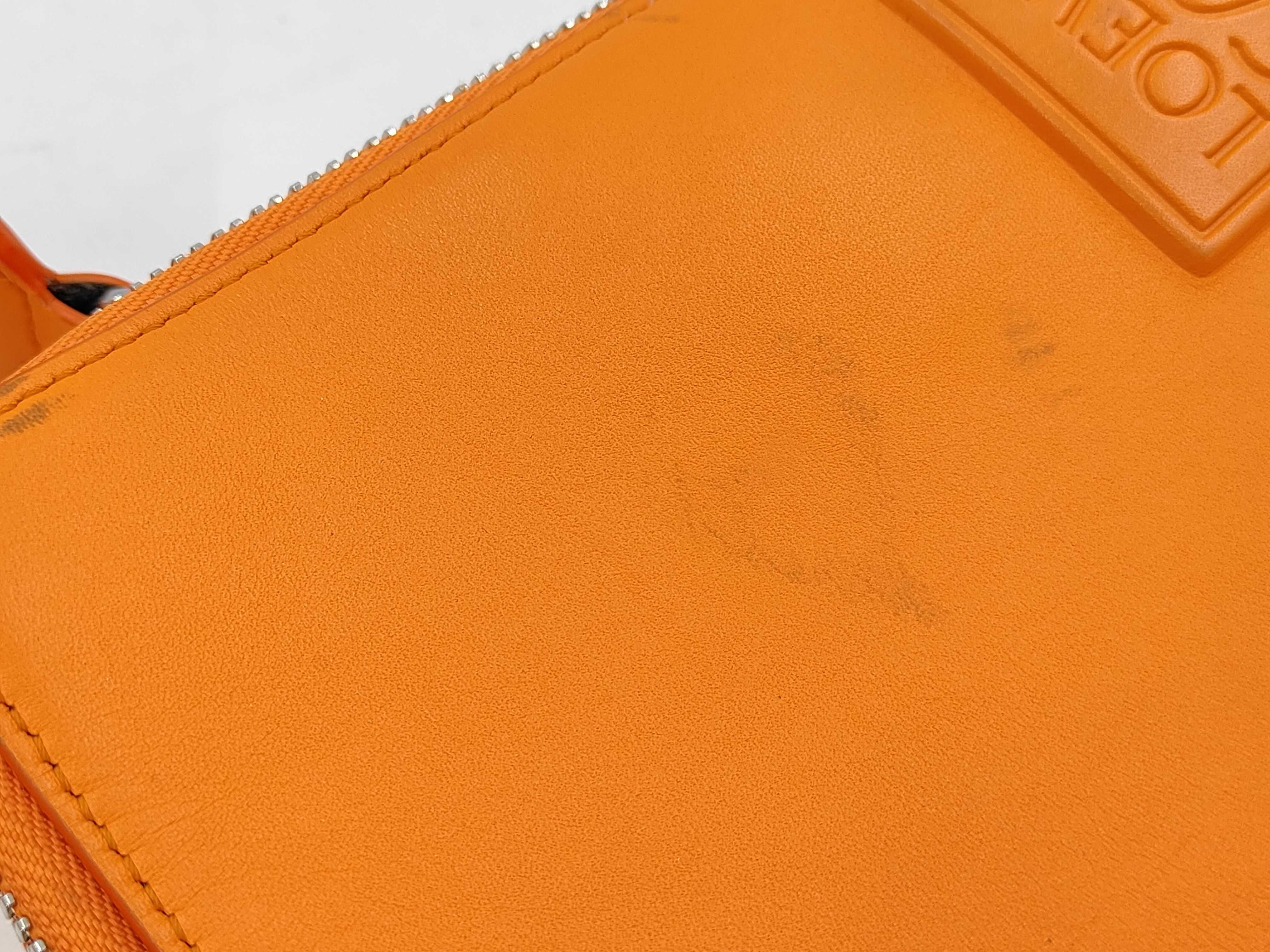 Vertical Crossbody Shoulder Bag, Orange — view 6
