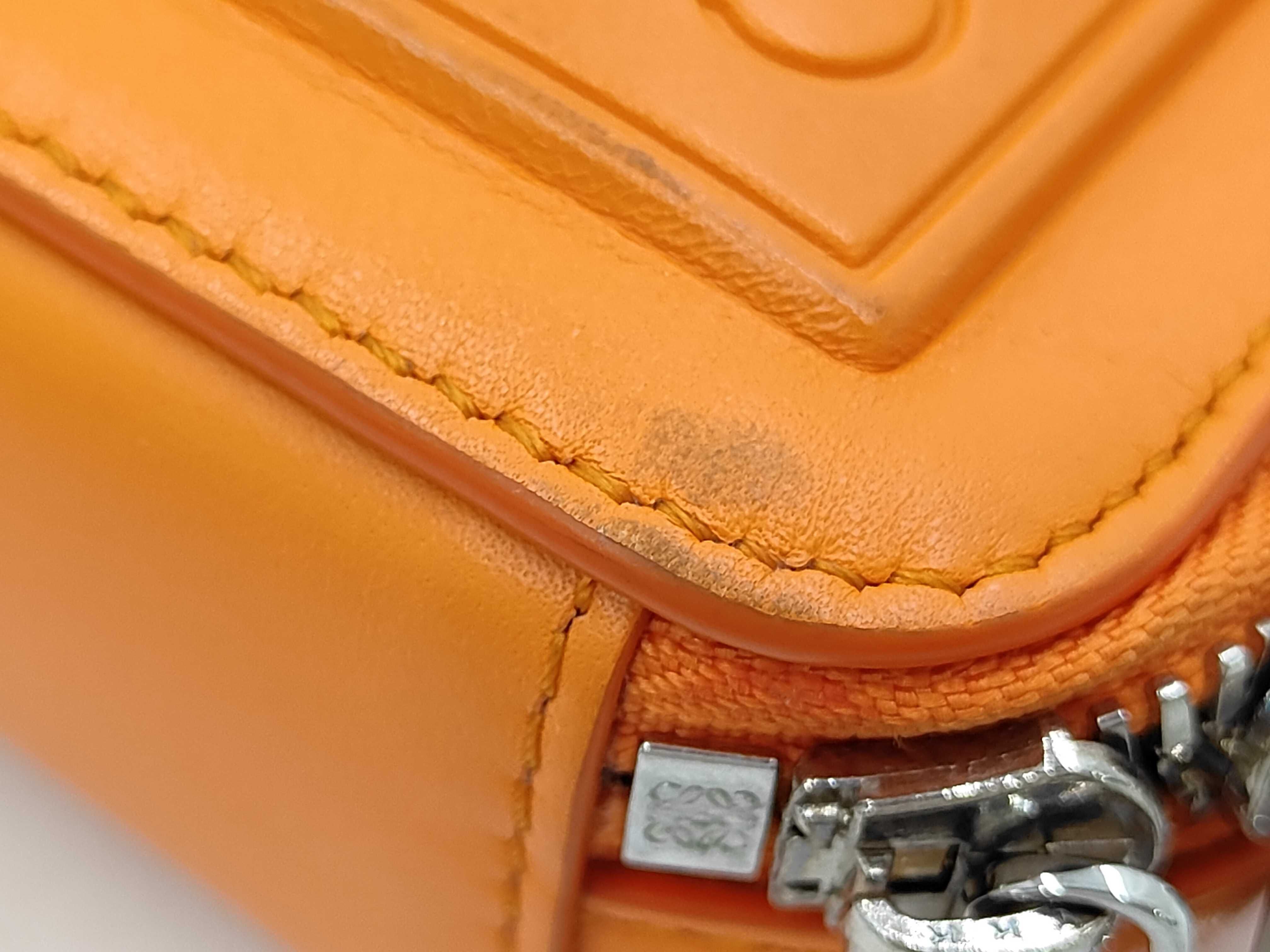 Vertical Crossbody Shoulder Bag, Orange — view 8