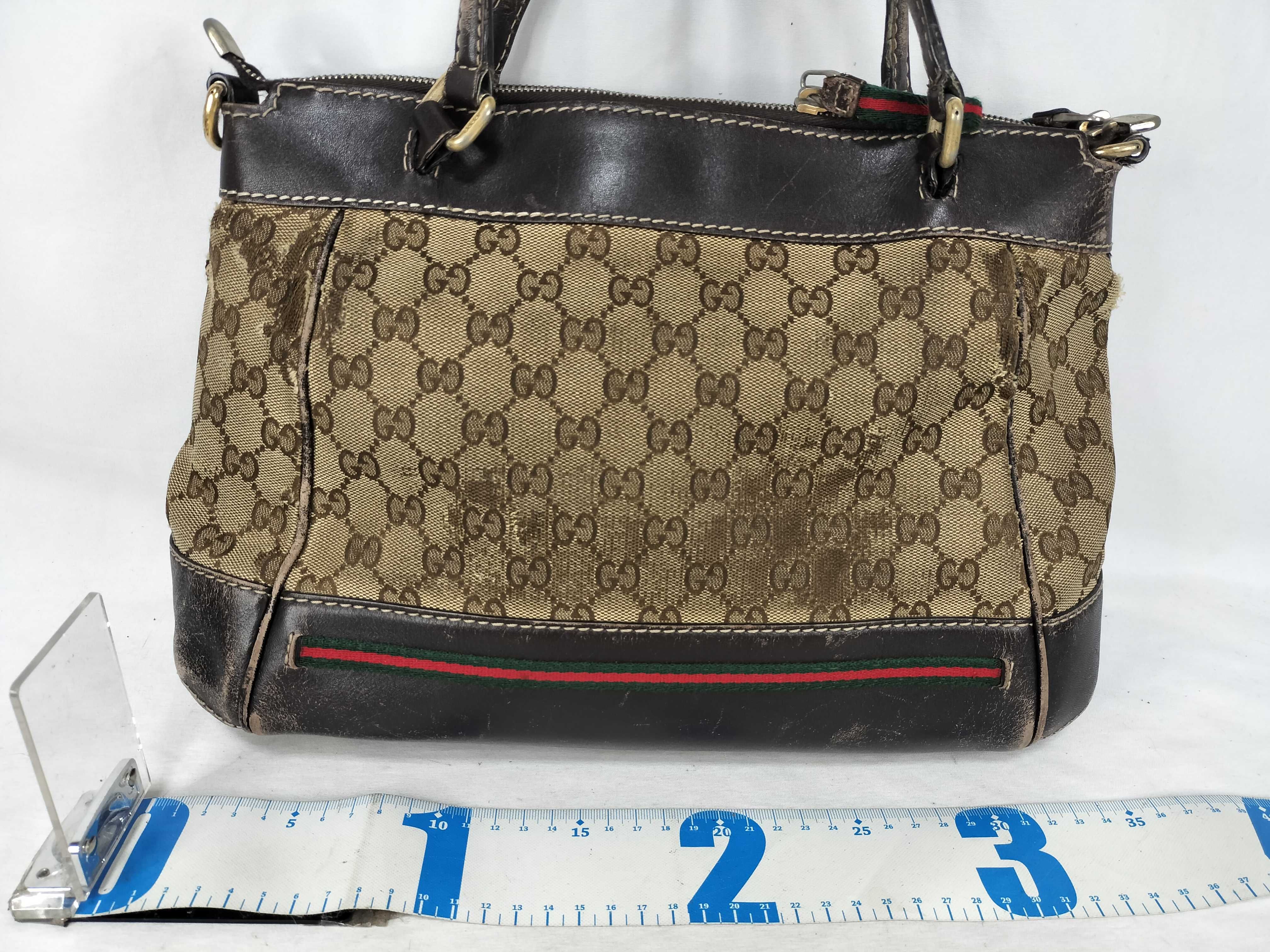 GG Canvas Handbag 269894 — view 2