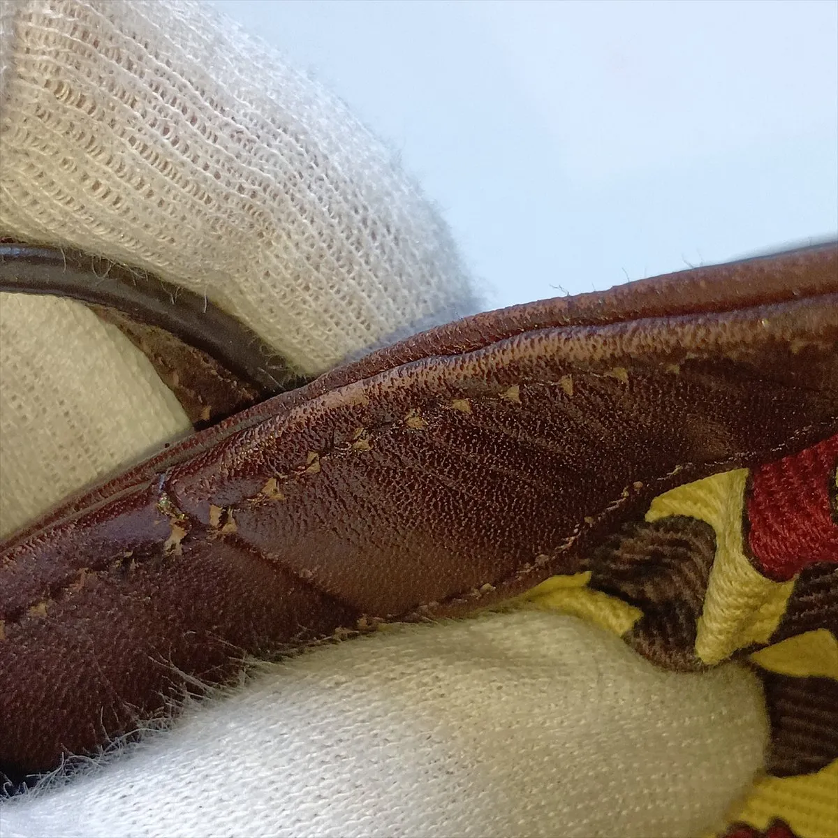 Guccissima 189835 Leather Handbag Brown — view 11