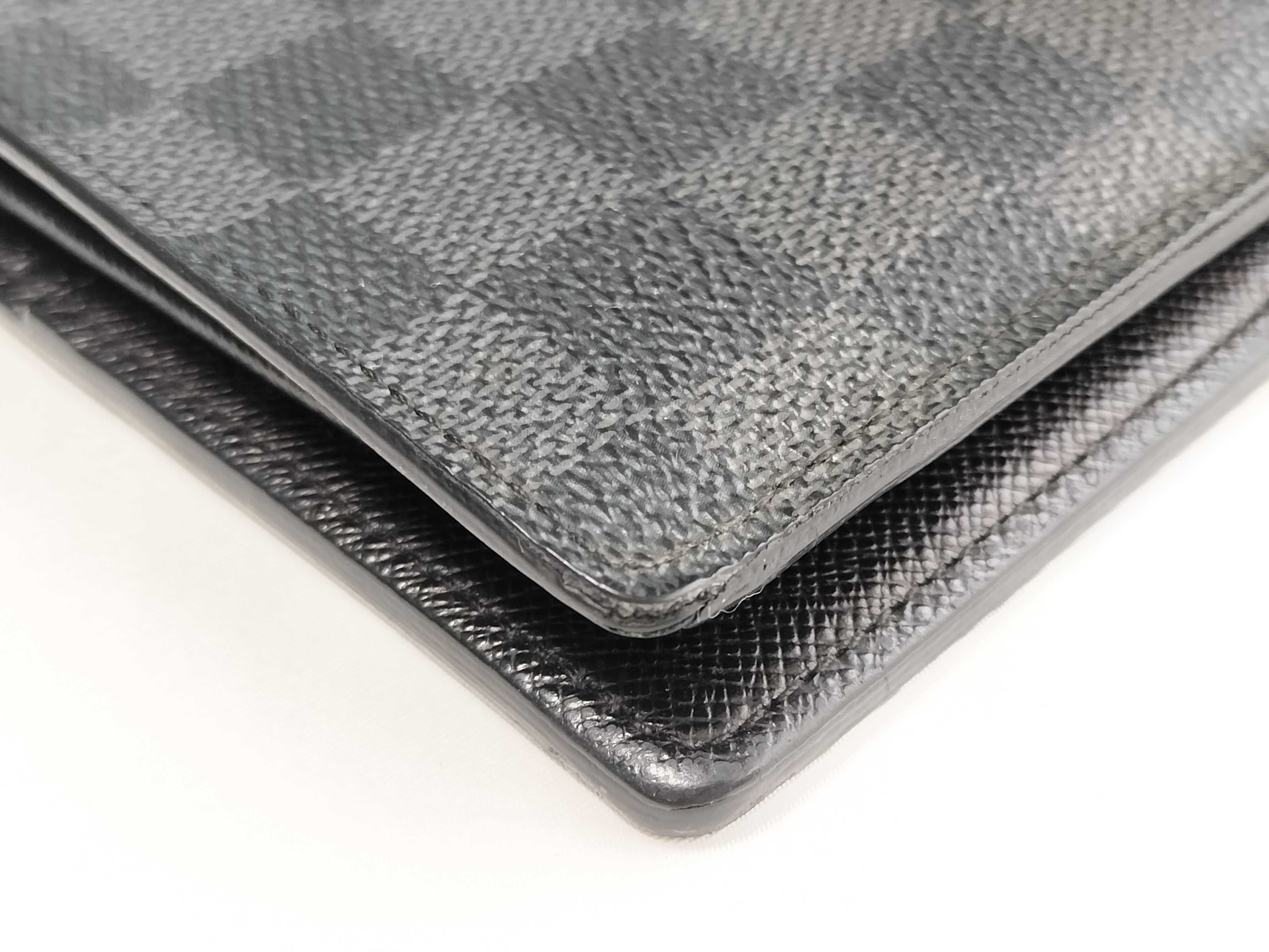 Damier Graphite N62665 Portefeuille Brazza Wallet — view 3