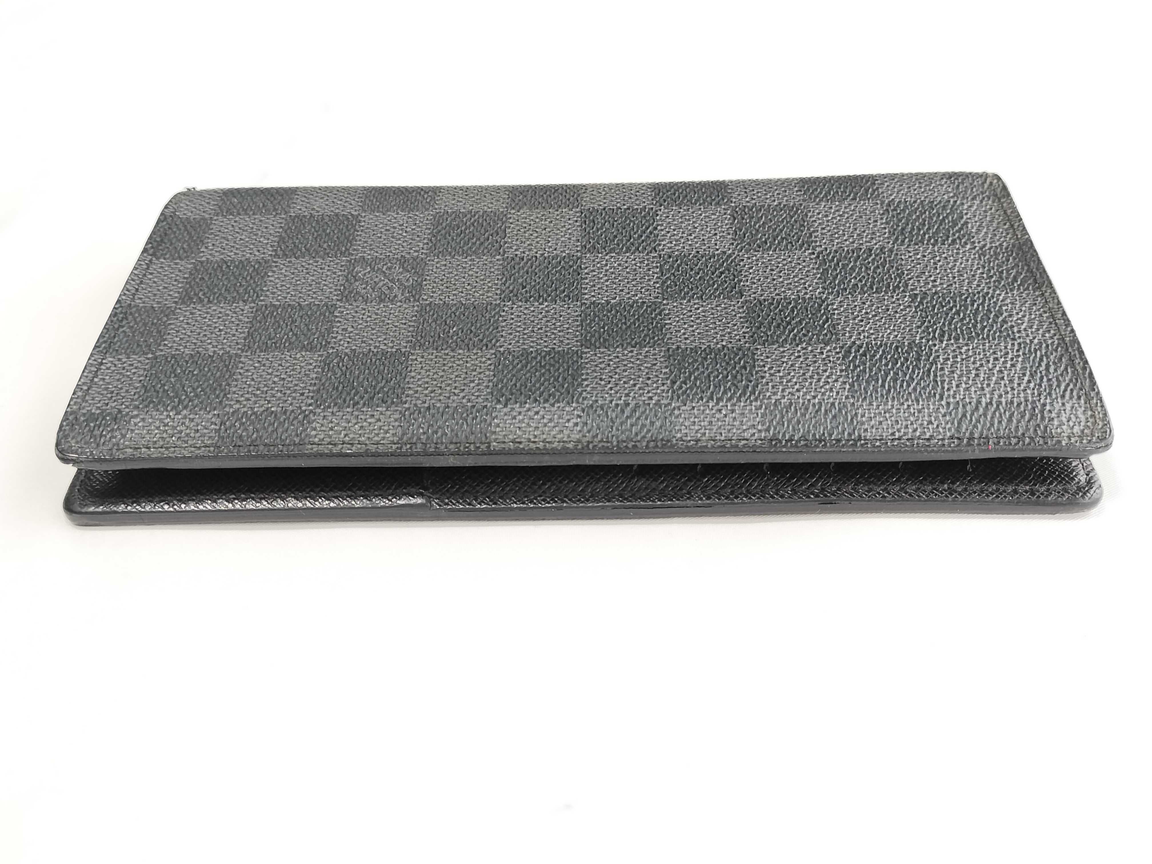 Damier Graphite N62665 Portefeuille Brazza Wallet — view 4