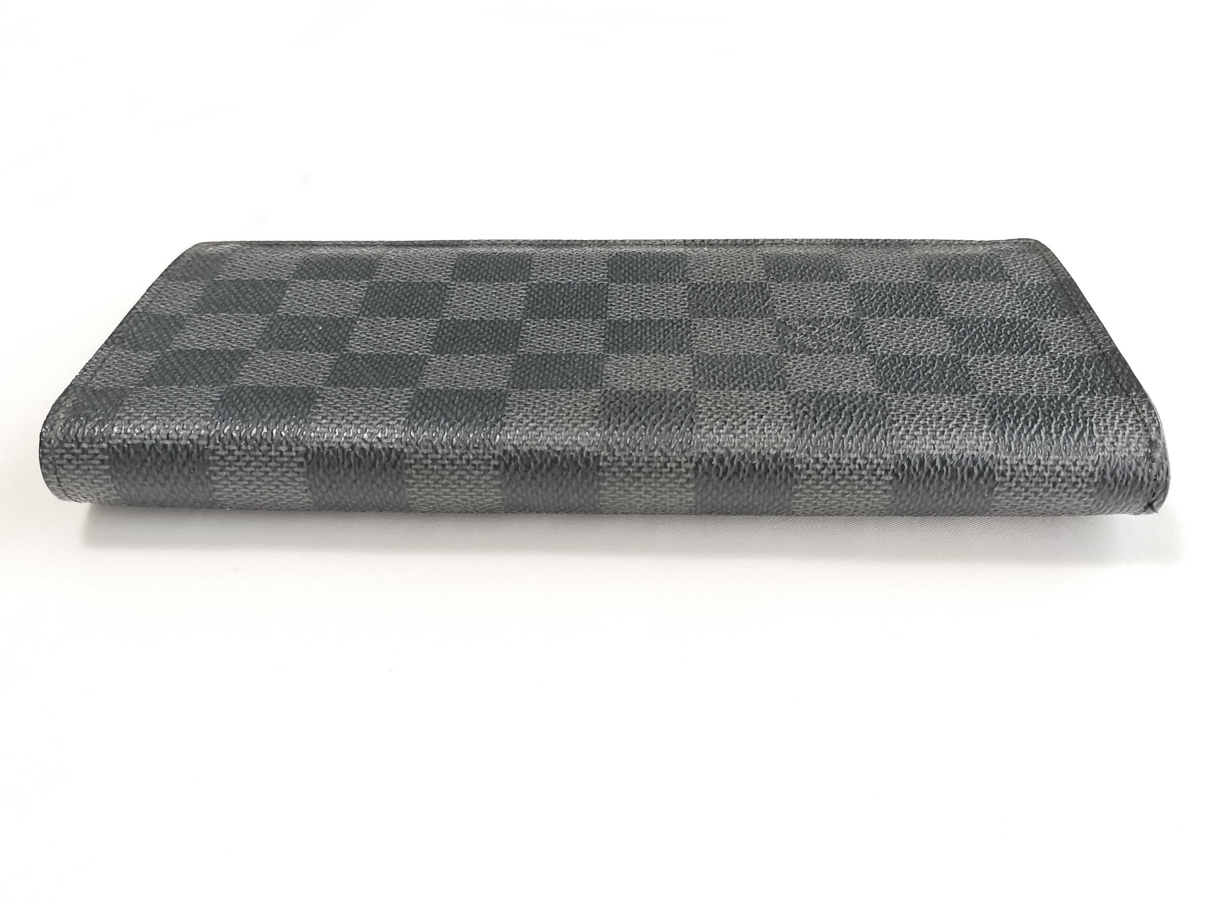 Damier Graphite N62665 Portefeuille Brazza Wallet — view 6