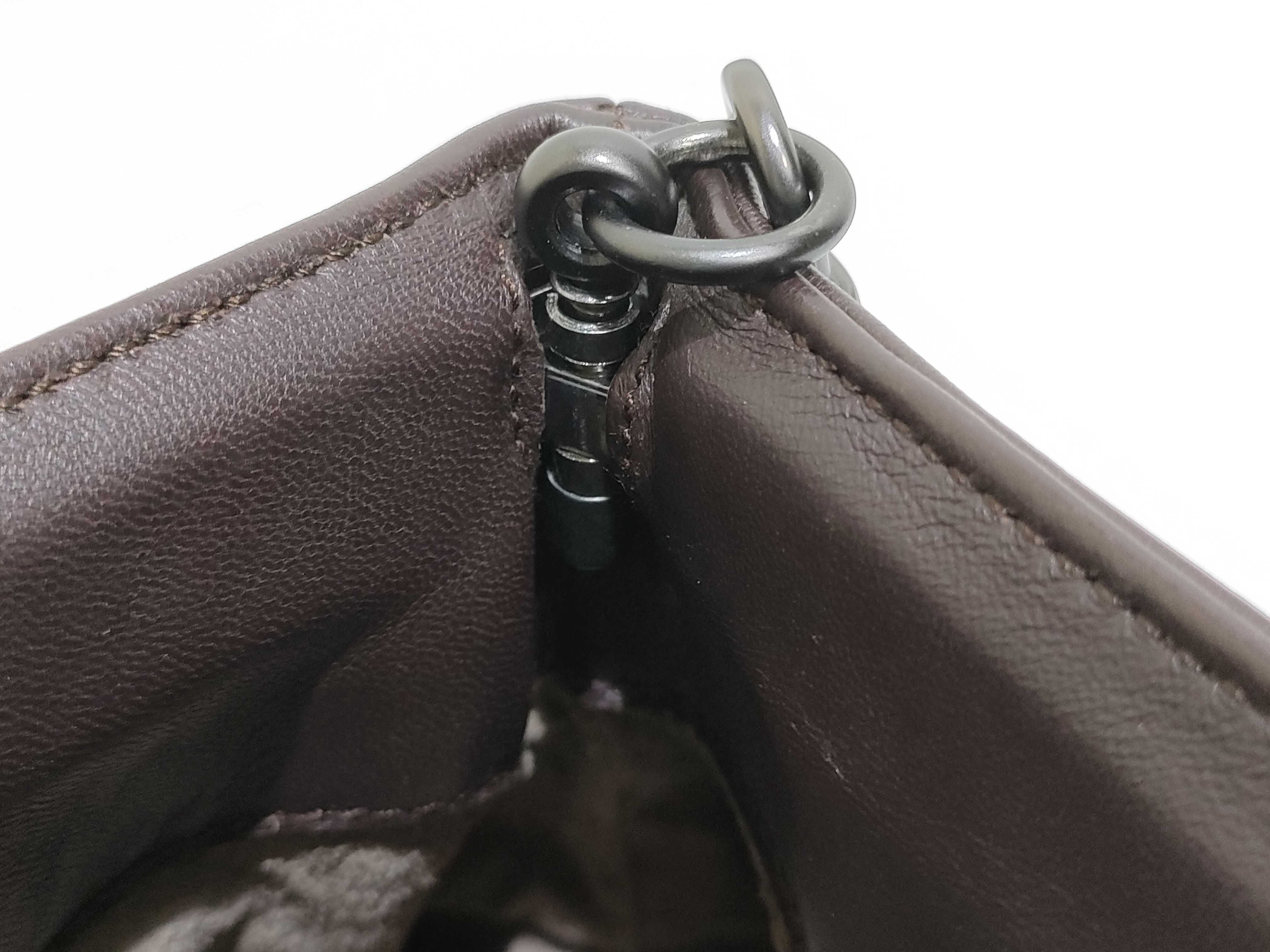 Intrecciato HK - Brown Shoulder Bag — view 11