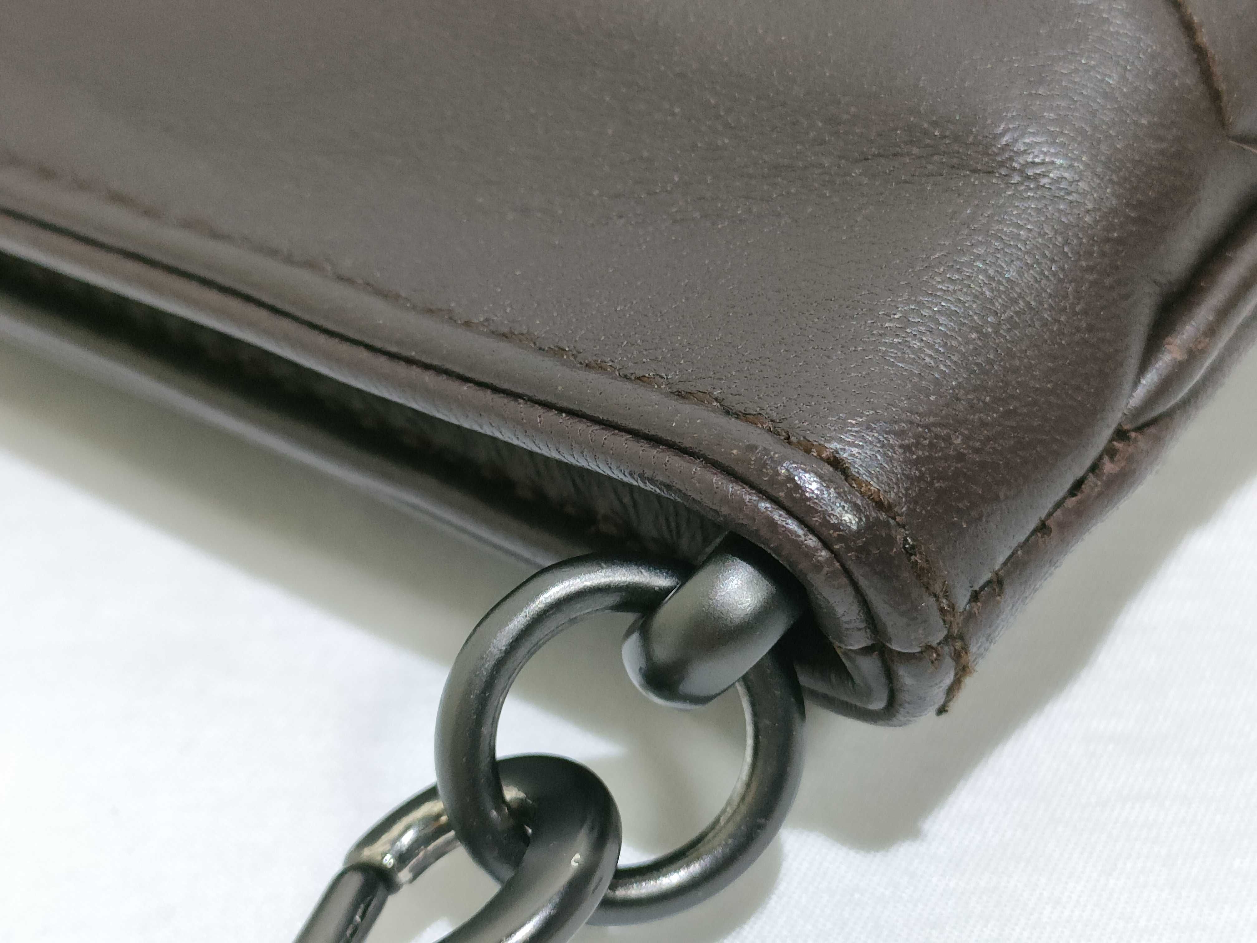 Intrecciato HK - Brown Shoulder Bag — view 5